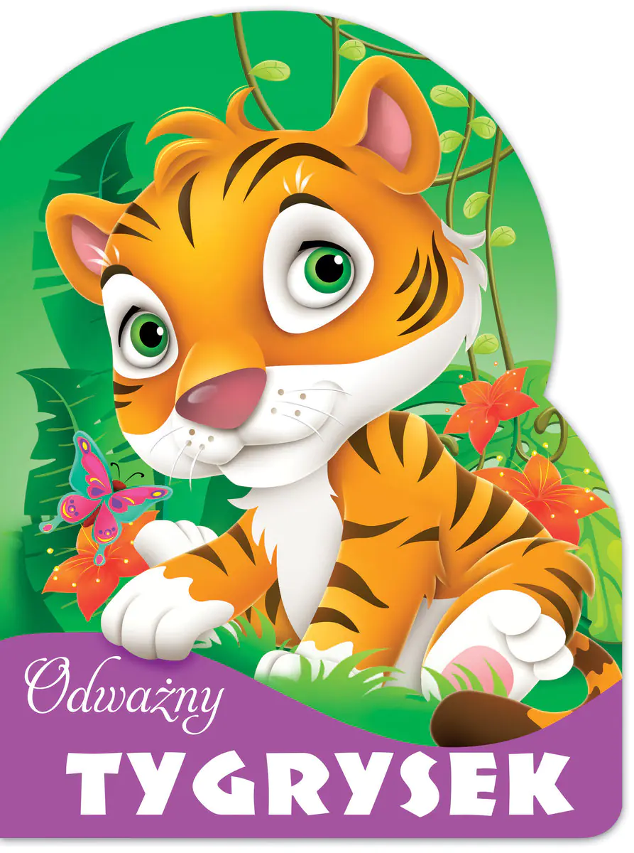 Książka - Odważny tygrysek