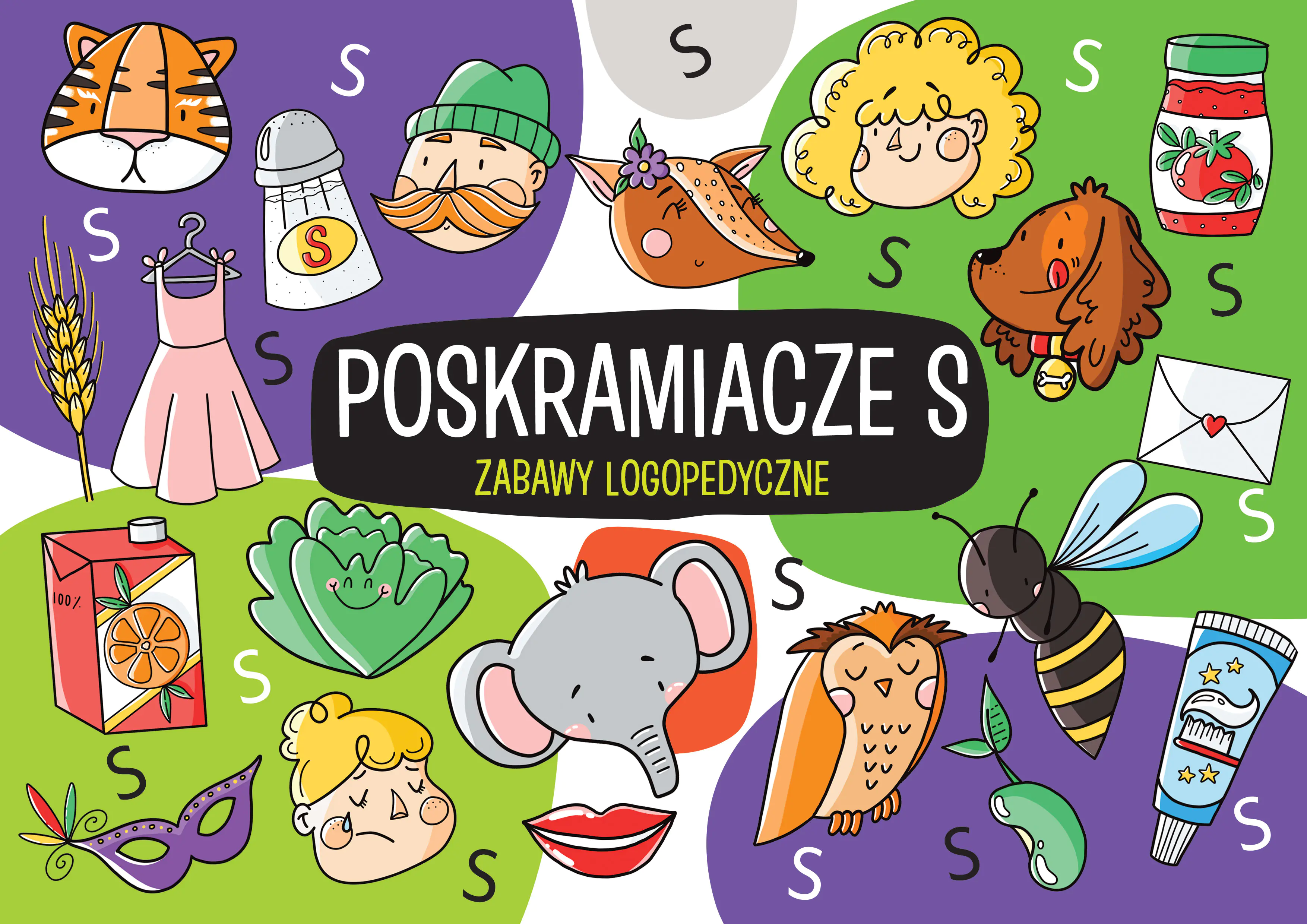 Książka - Zabawy logopedyczne. Poskramiacze S
