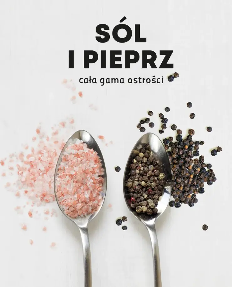 Książka - Sól i pieprz. Cała gama ostrości