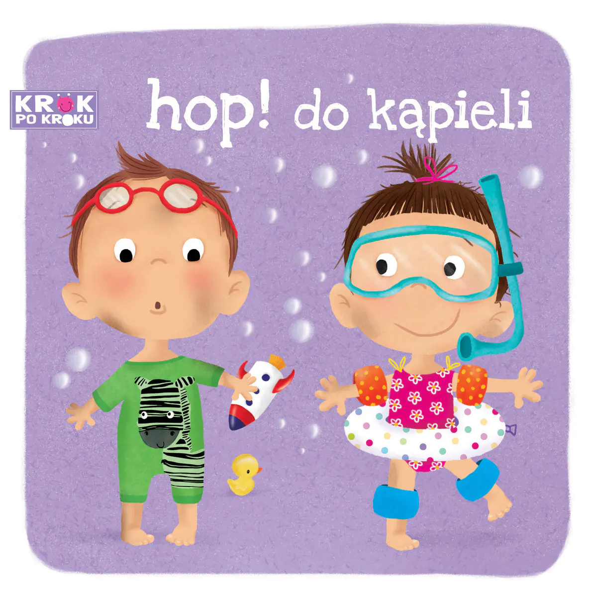 Książka - Krok po kroku. Hop! Do kąpieli
