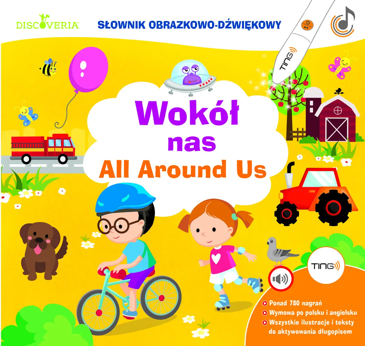 Książka - Ting. Wokół nas. All around us