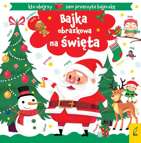 Książka - Bajka obrazkowa na święta