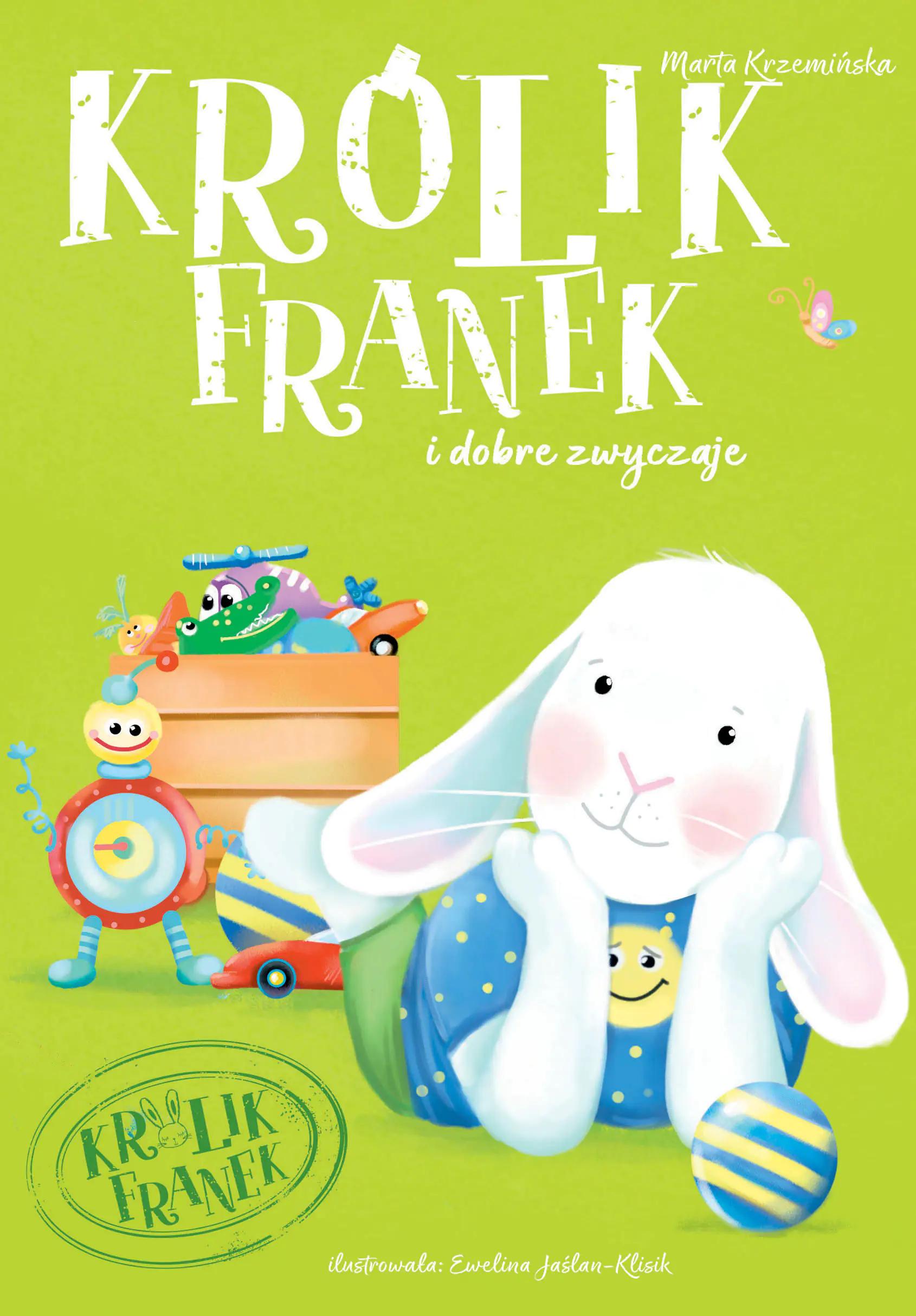 Książka - Królik Franek i dobre zwyczaje