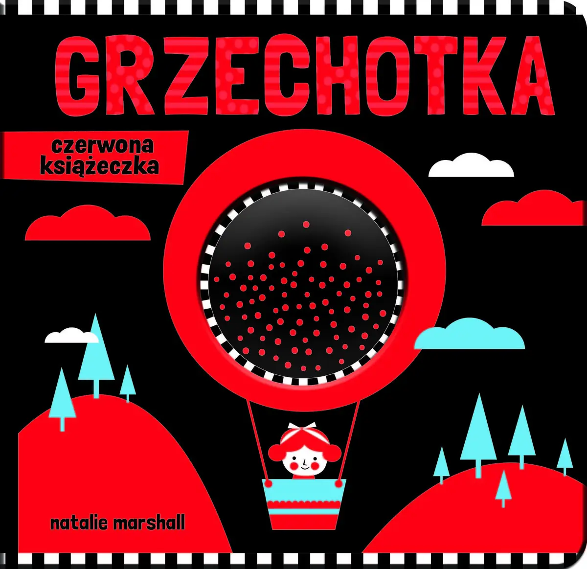 Książka - Grzechotka. Czerwona książeczka