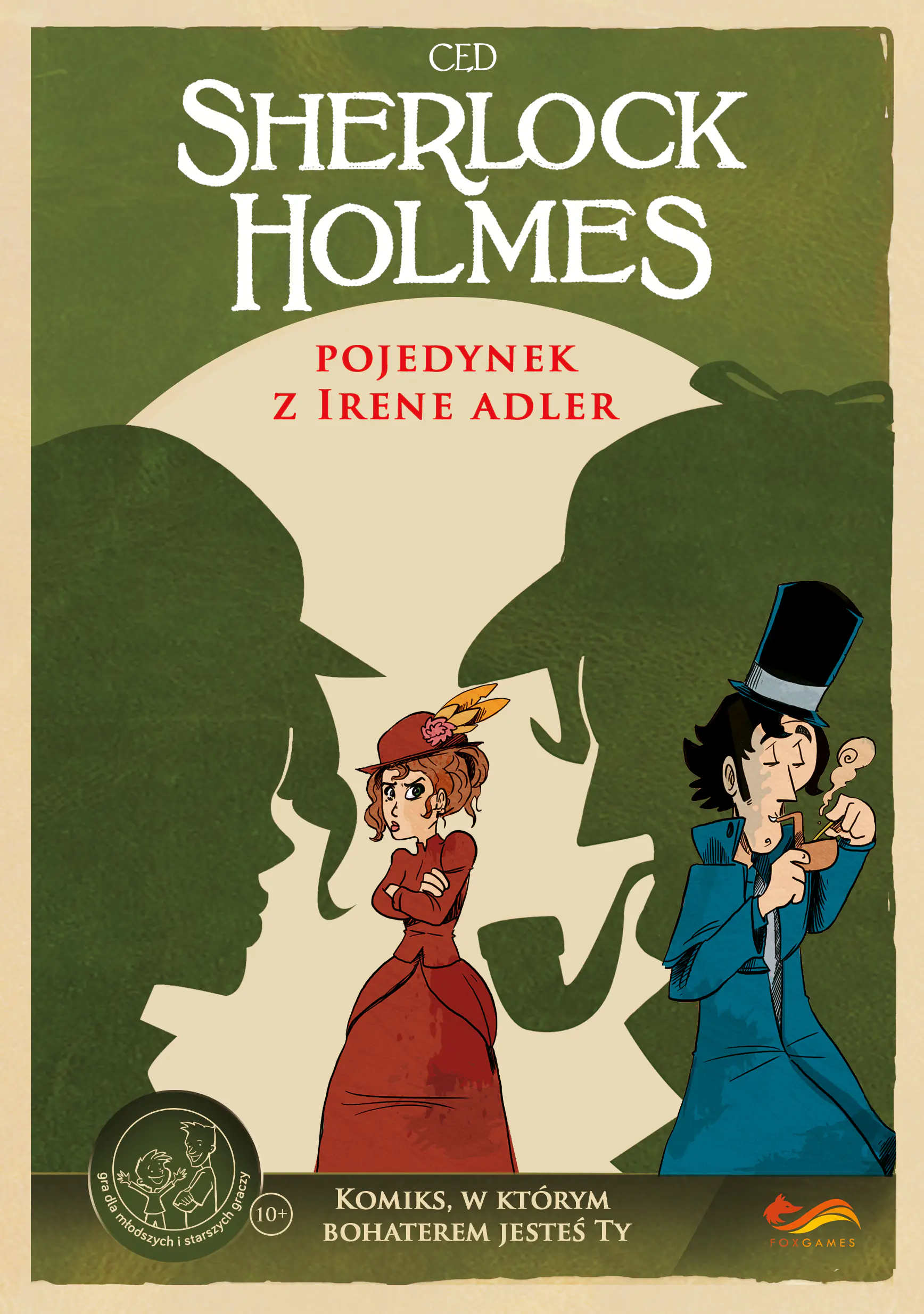 Książka - Sherlock Holmes. Pojedynek z Irene Adler
