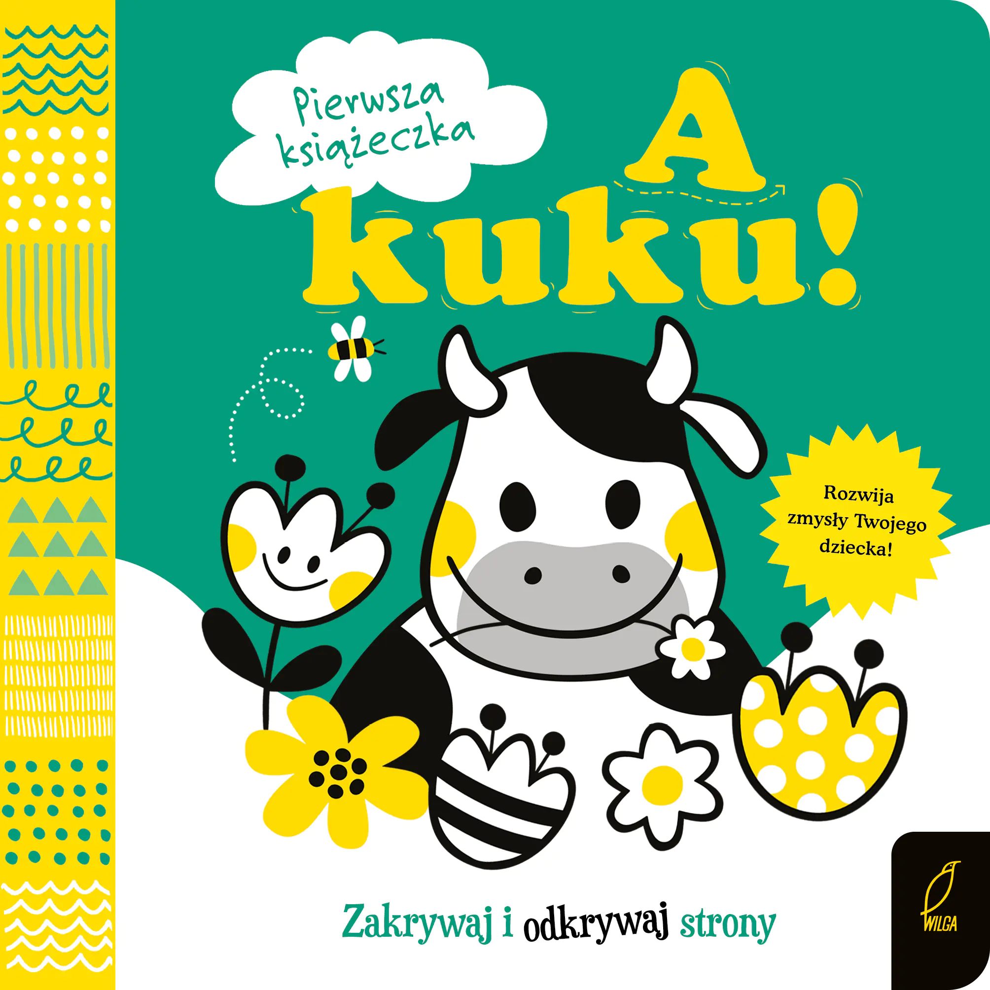 Książka - A kuku! Pierwsza  książeczka