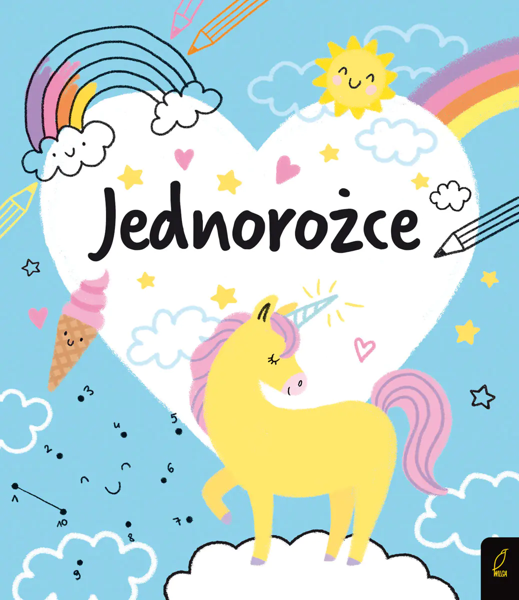 Książka - Jednorożce. Koloruję