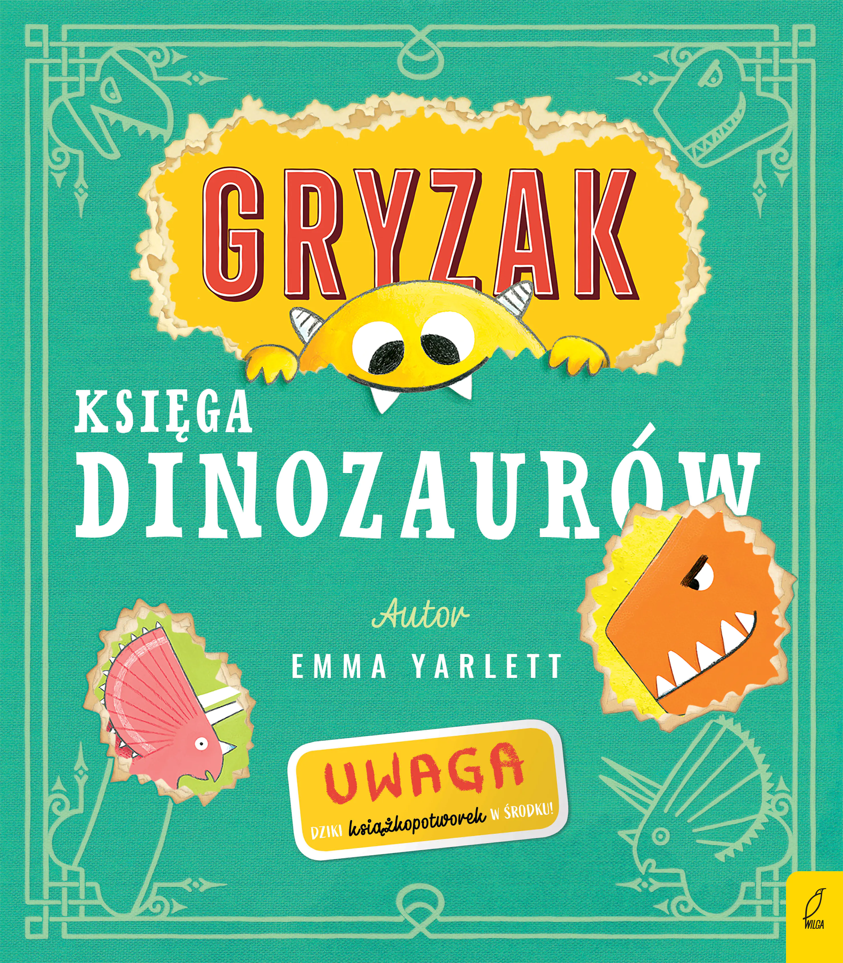 Książka - Gryzak. Księga dinozaurów