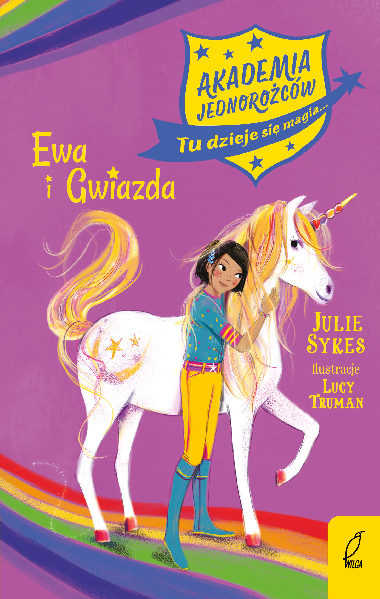 Książka - Ewa i Gwiazda. Akademia Jednorożców. Tom 3