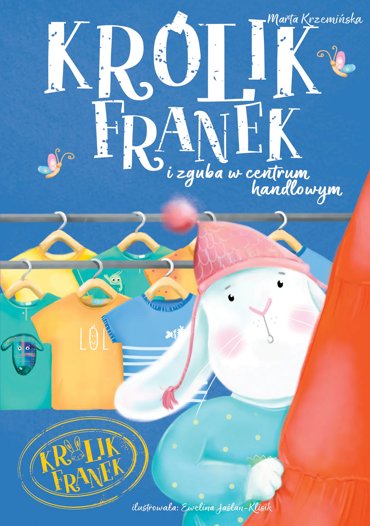 Książka - Królik Franek i zguba w centrum handlowym