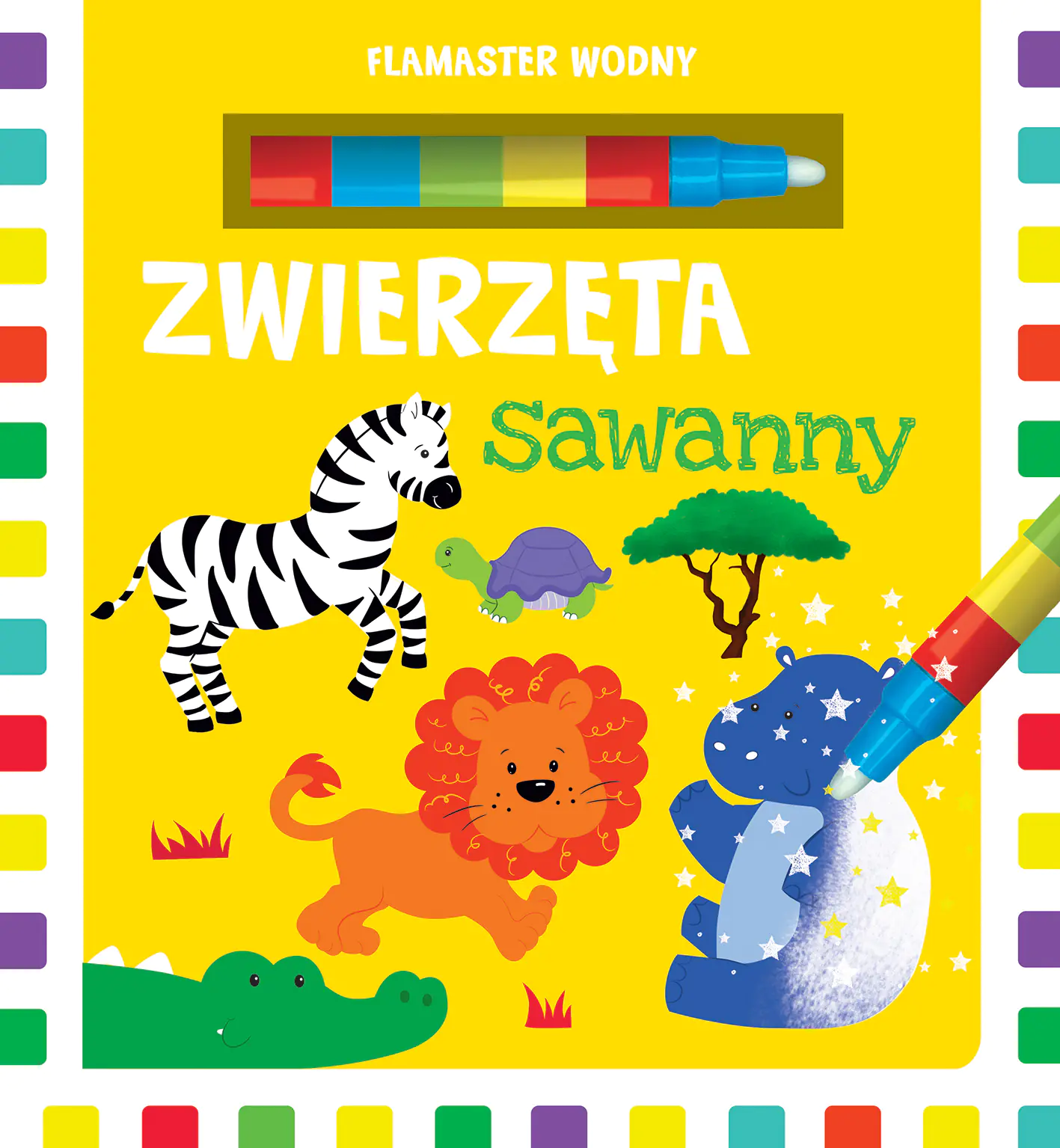 Książka - Zwierzęta sawanny. Flamaster wodny