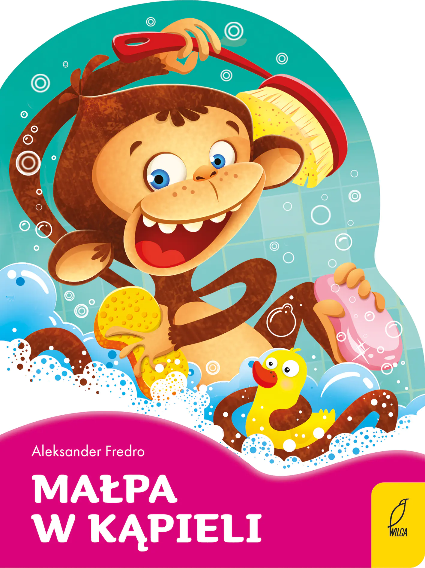 Książka - Małpa w kąpieli