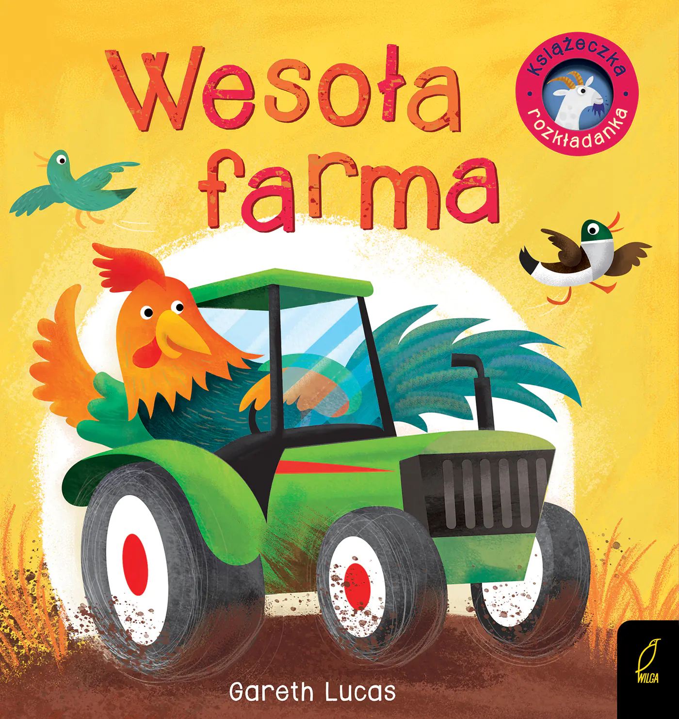 Książka - Wesoła farma. Książka rozkładanka