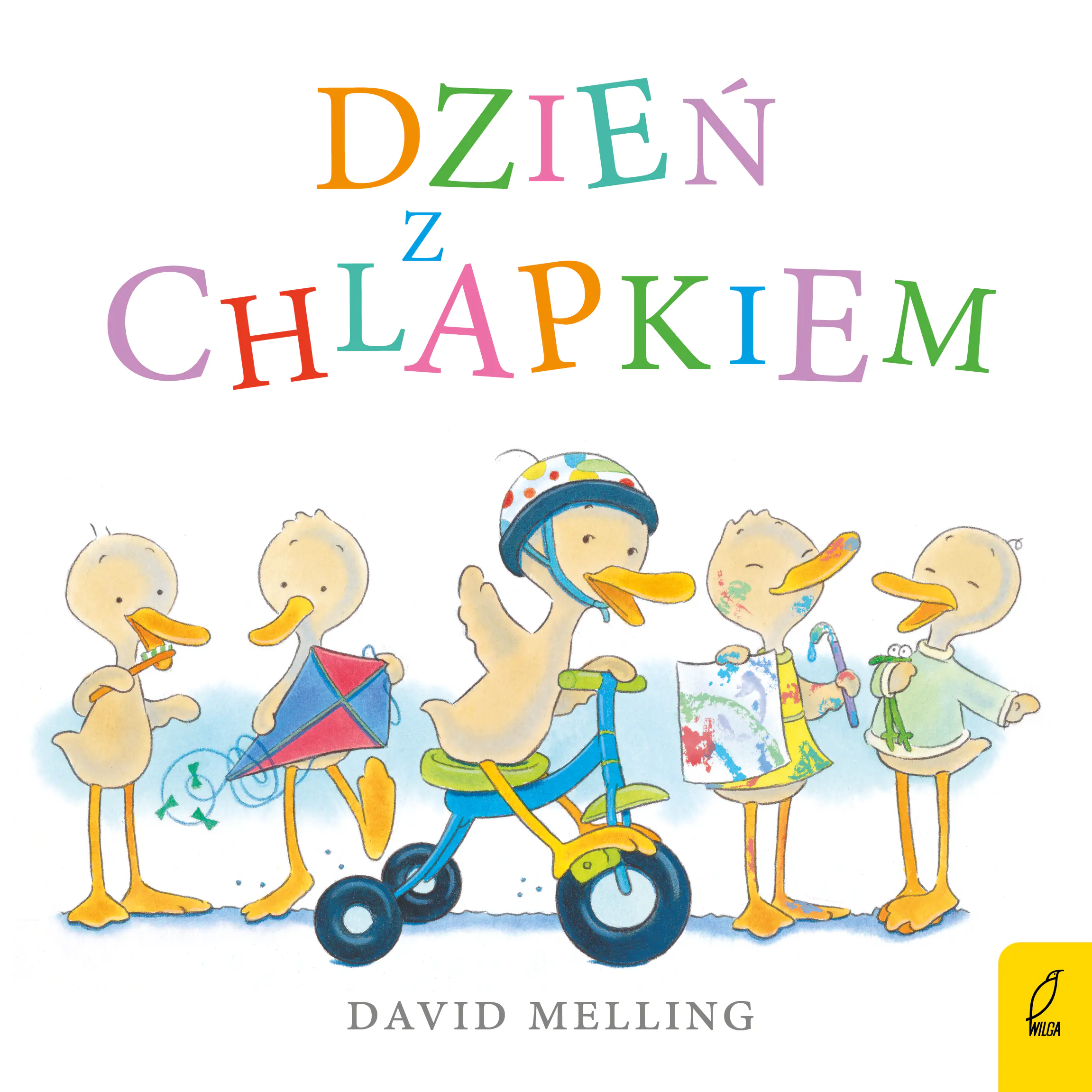 Książka - Kaczorek Chlapek. Dzień z Chlapkiem