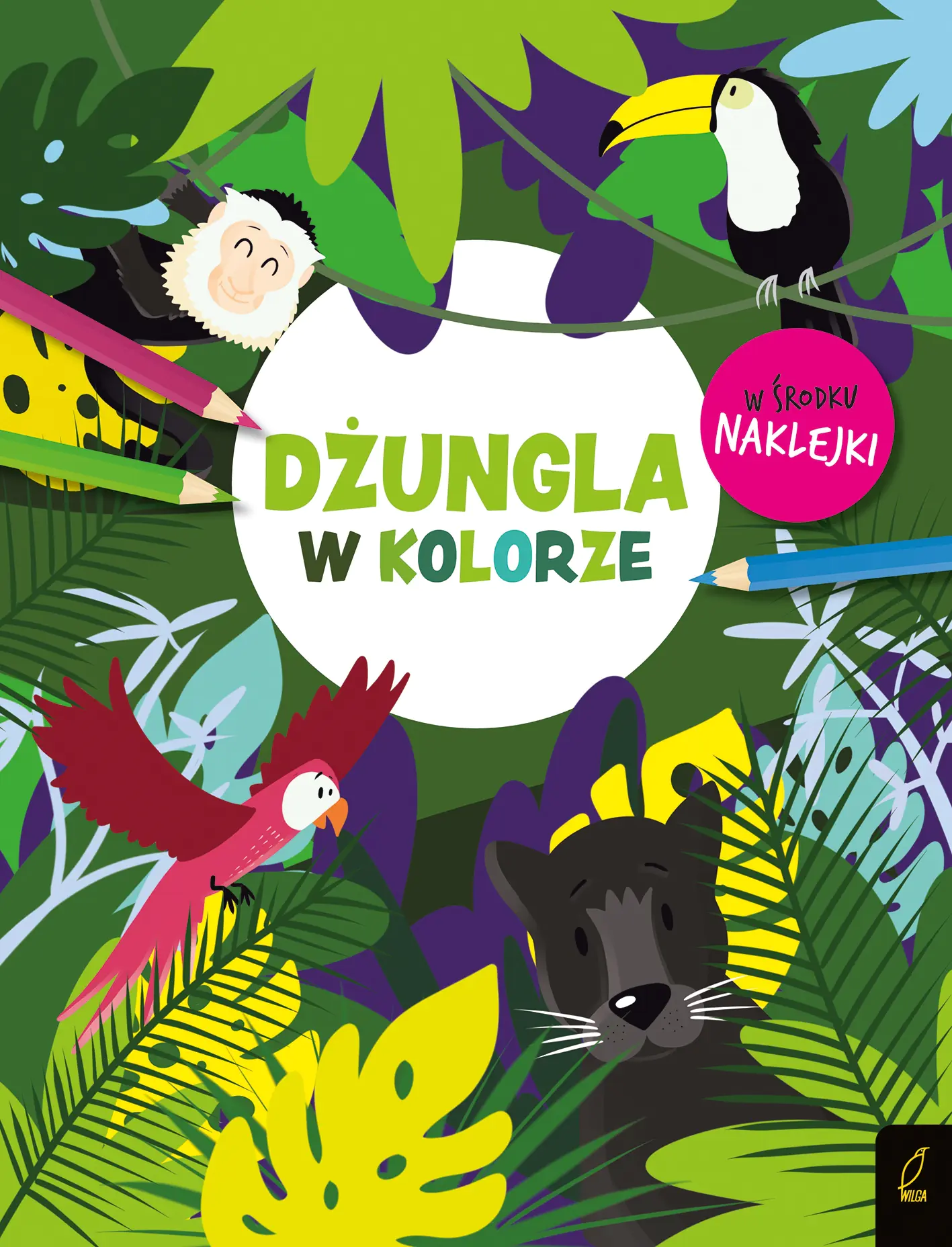 Książka - Dzungla. W kolorze