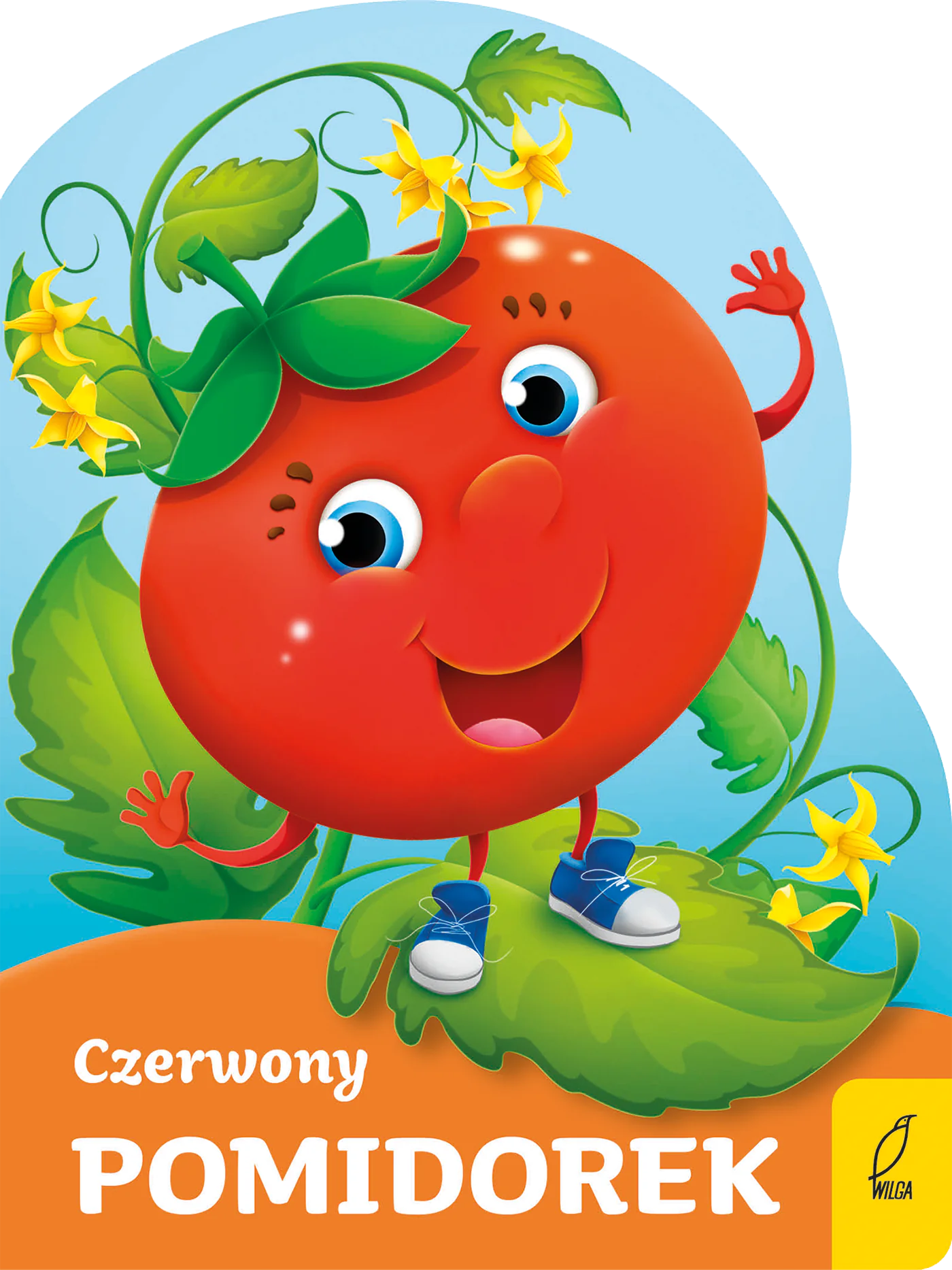 Książka - Czerwony pomidorek. Wykrojnik