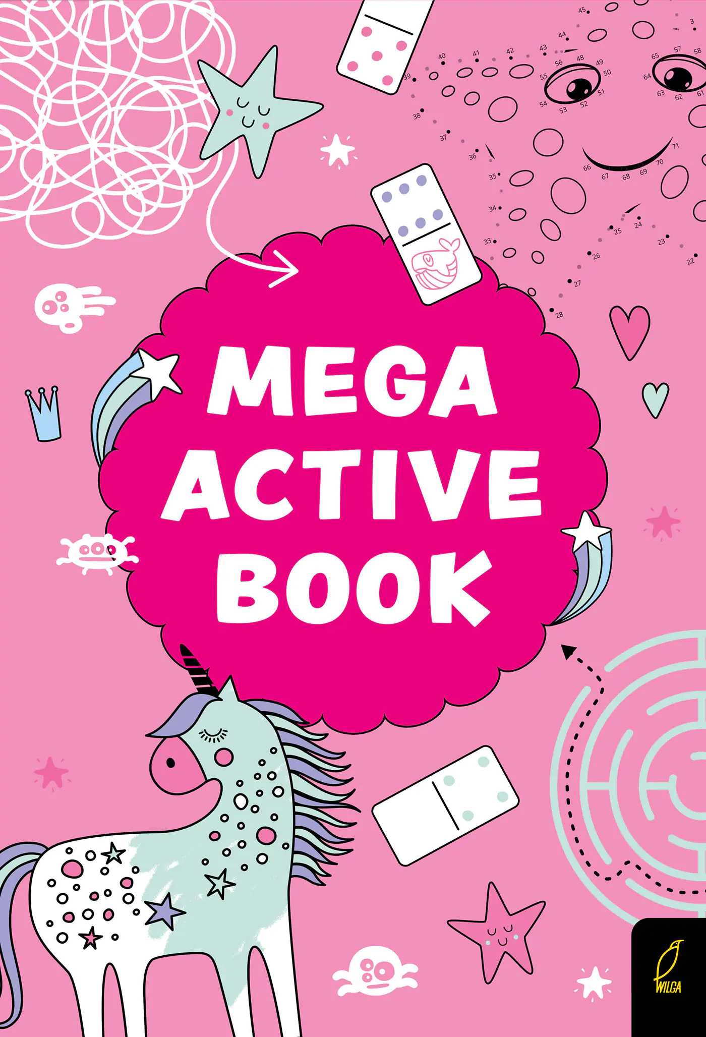 Książka - Mega Active Book różowa