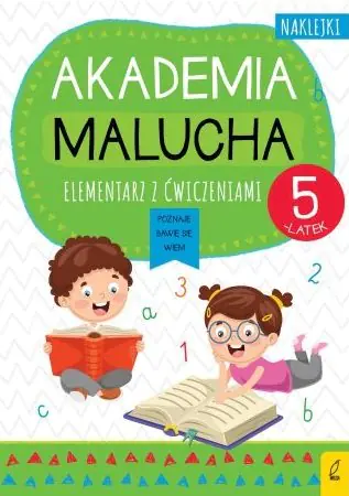 Książka - Akademia malucha. Elementarz z ćwiczeniami. 5-latek