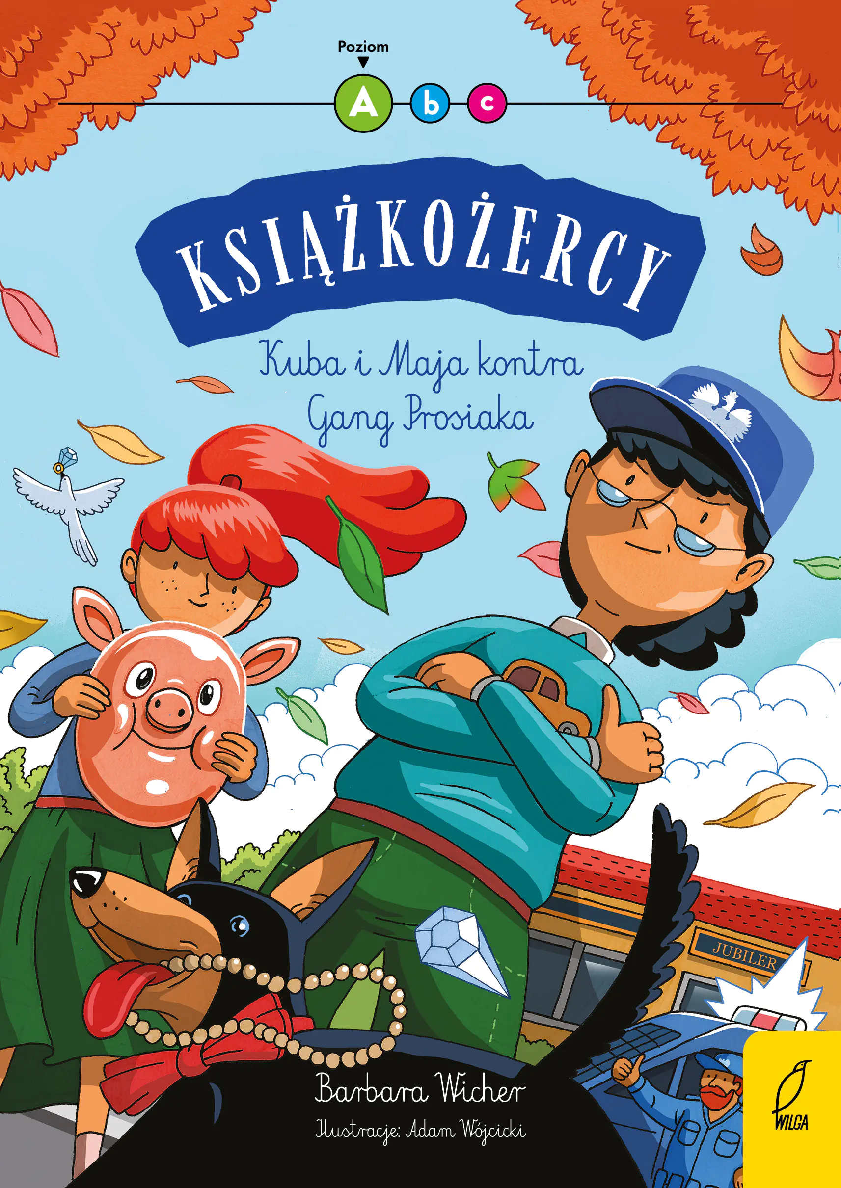 Książka - Kuba i Maja kontra Gang Prosiaka. Książkożercy. Poziom 1