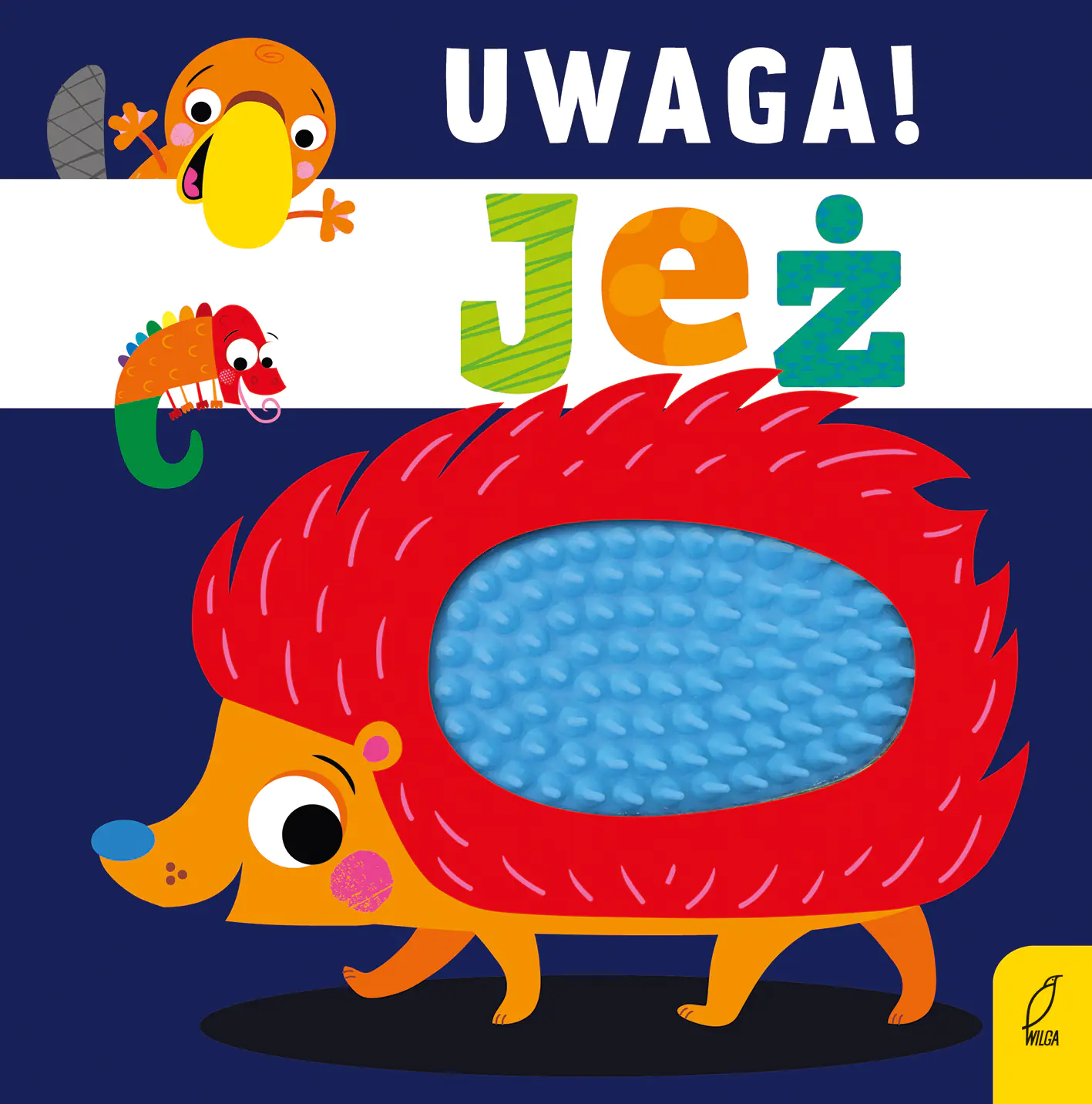 Książka - Uwaga, jeż!