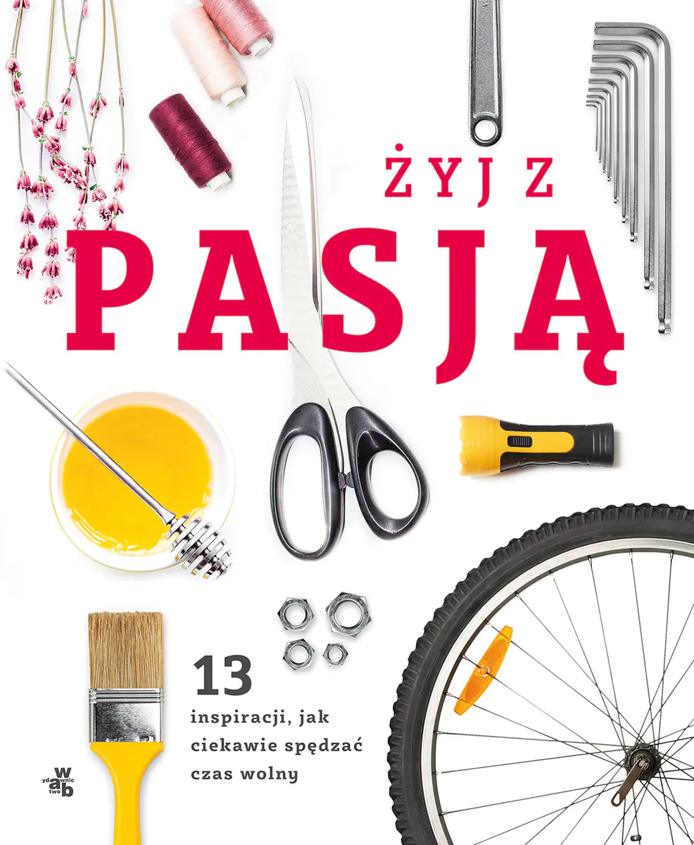 Książka - Żyj z pasją. 13 inspiracji, jak ciekawie spędzać czas wolny