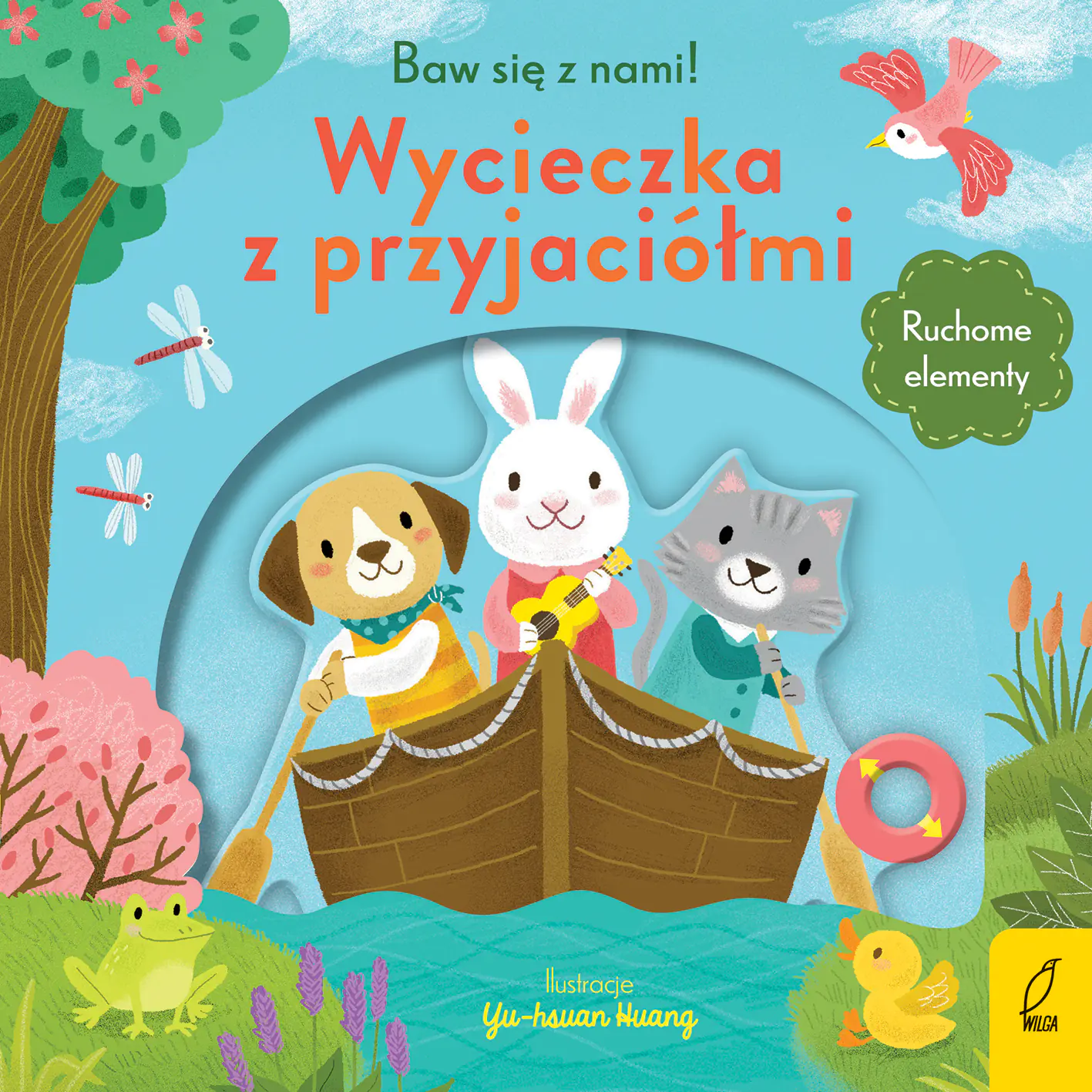 Książka - Wycieczka z przyjaciółmi. Baw się z nami!