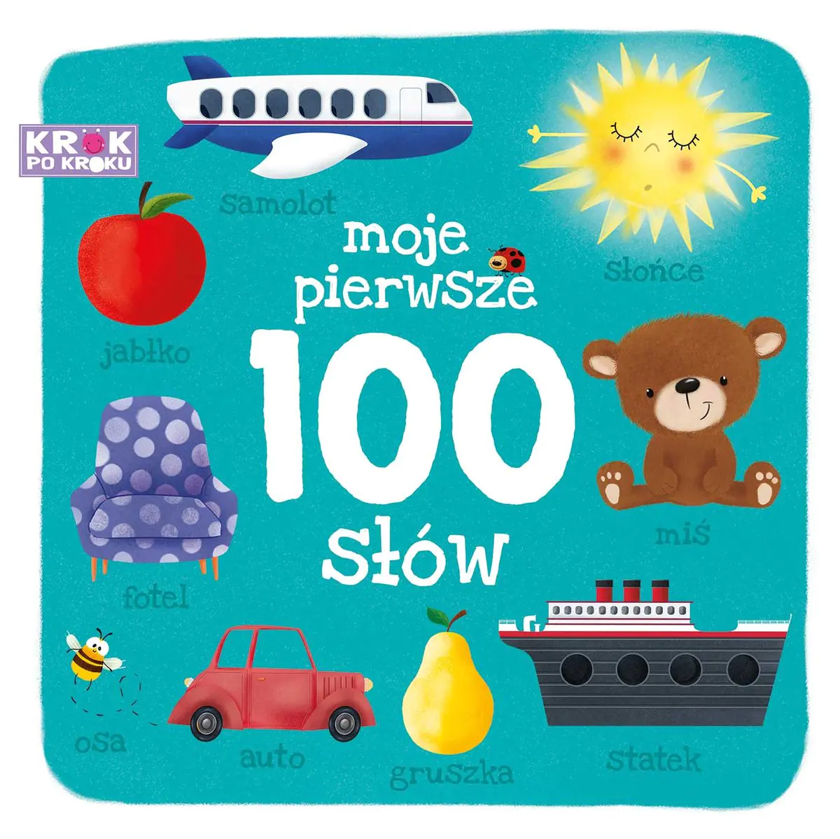 Książka - Krok po kroku. Moje pierwsze 100 słów