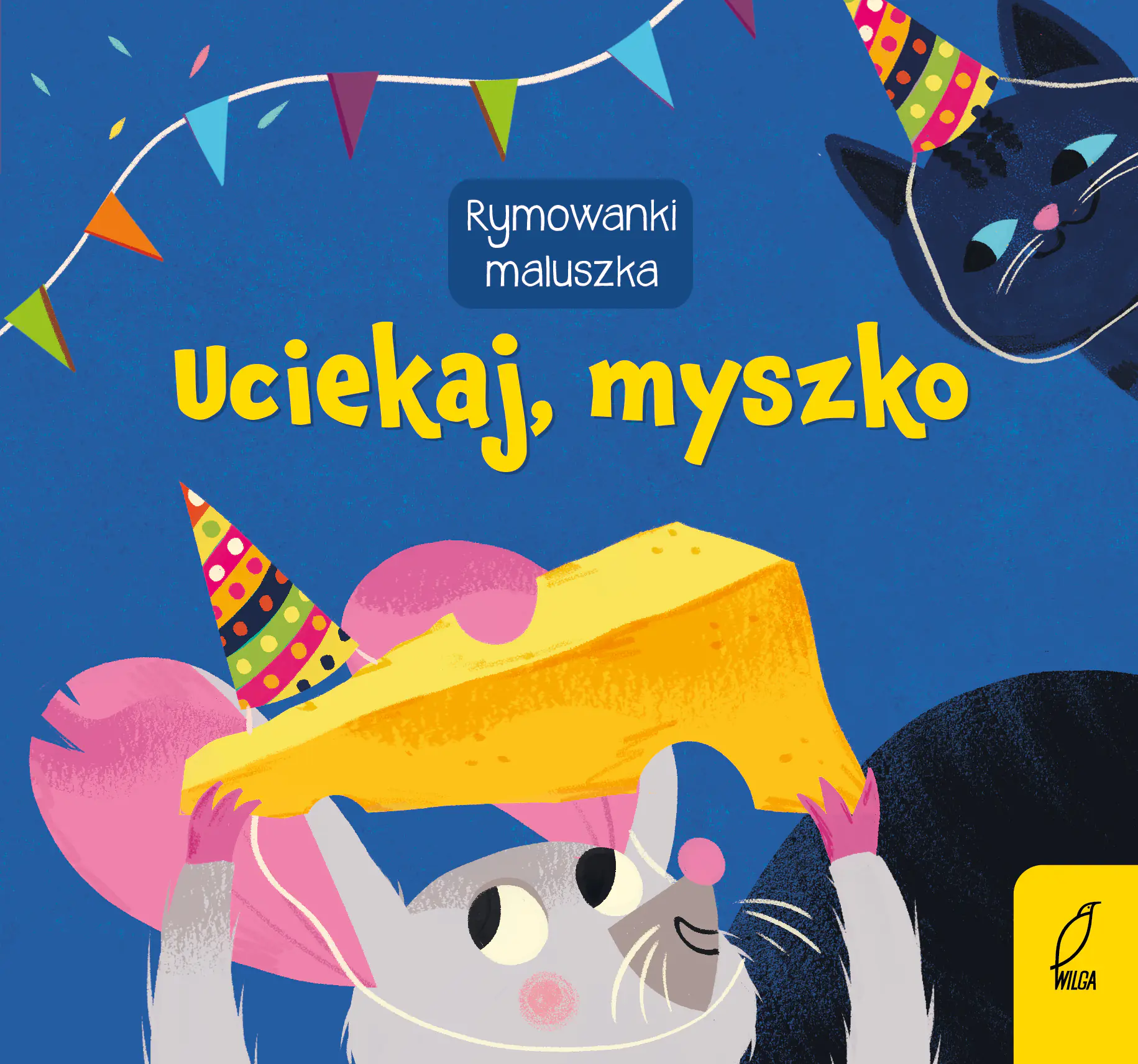 Książka - Uciekaj, myszko. Rymowanki maluszka