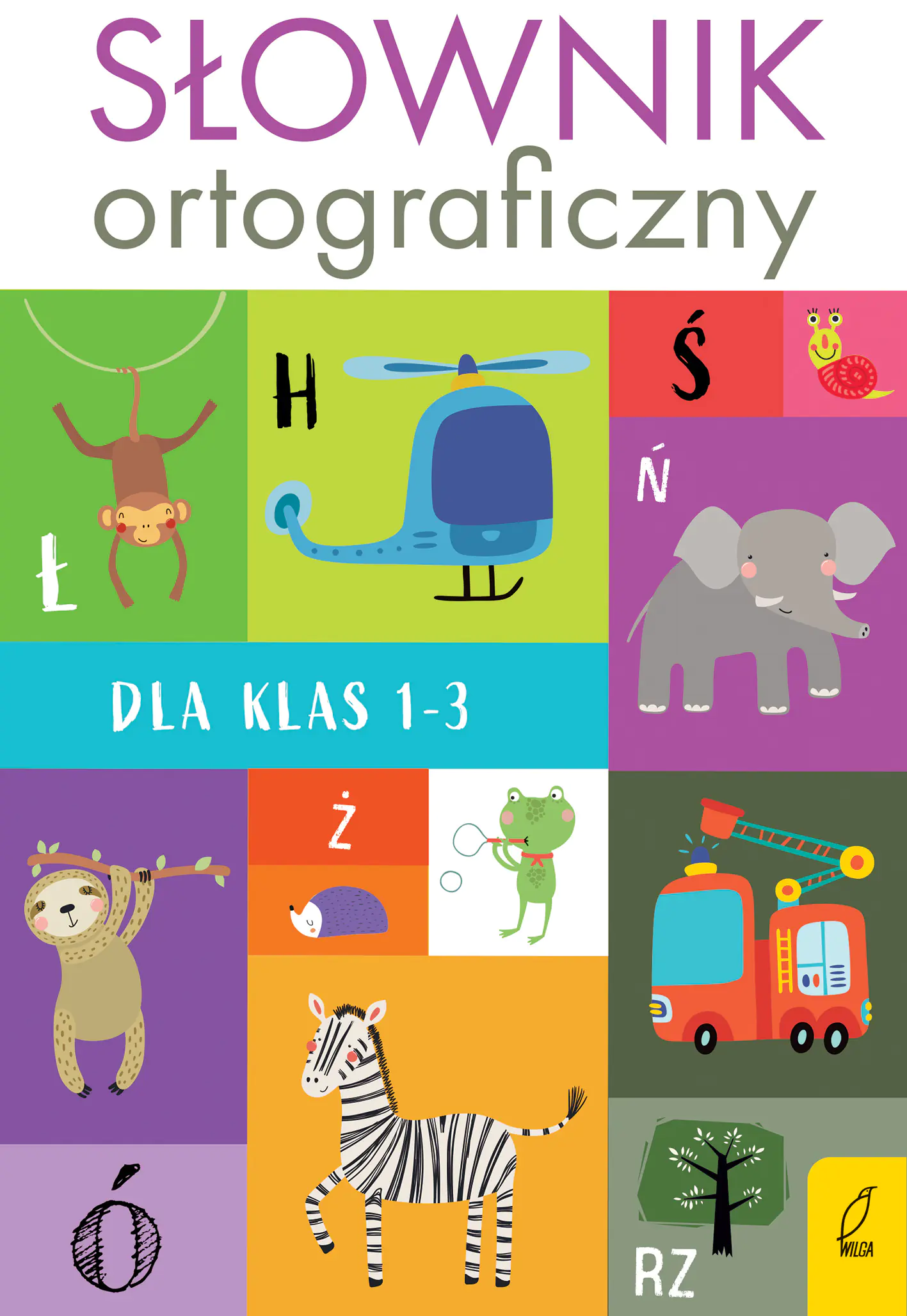 Książka - Słownik ortograficzny dla klas 1-3