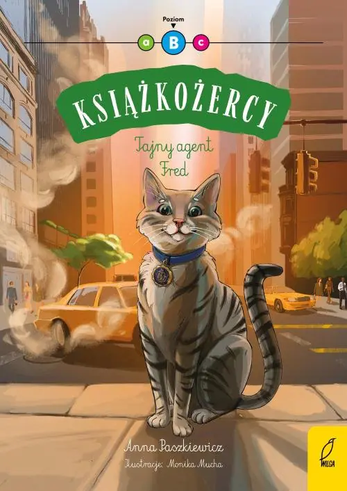 Książka - Tajny agent Fred. Książkożercy. Poziom B