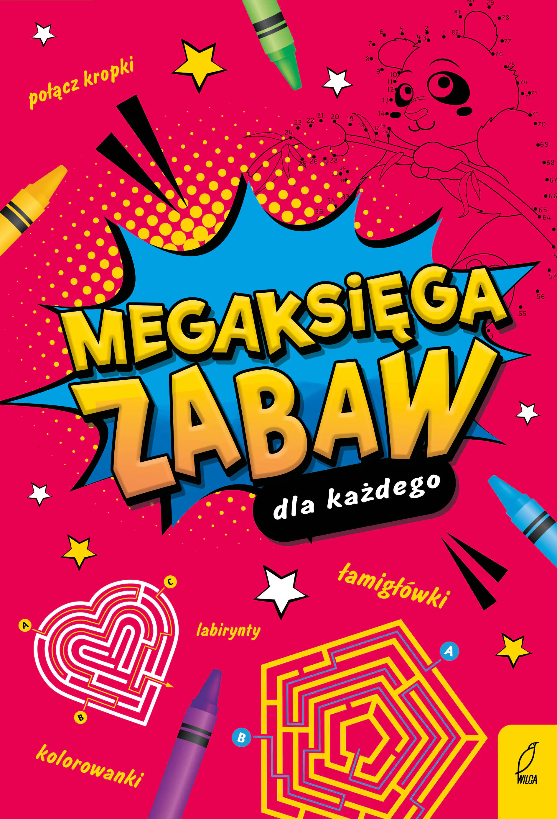 Książka - Megaksięga zabaw dla każdego