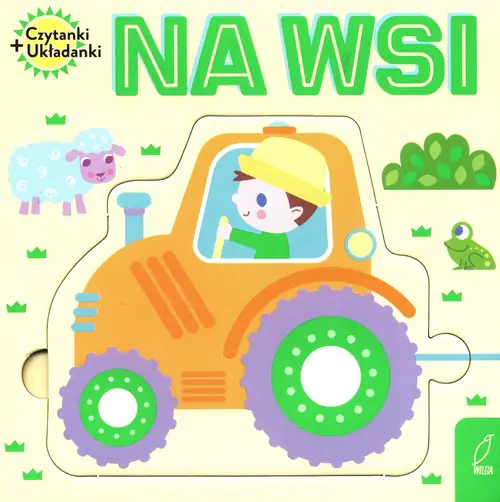Książka - Na wsi. Czytanki-układanki
