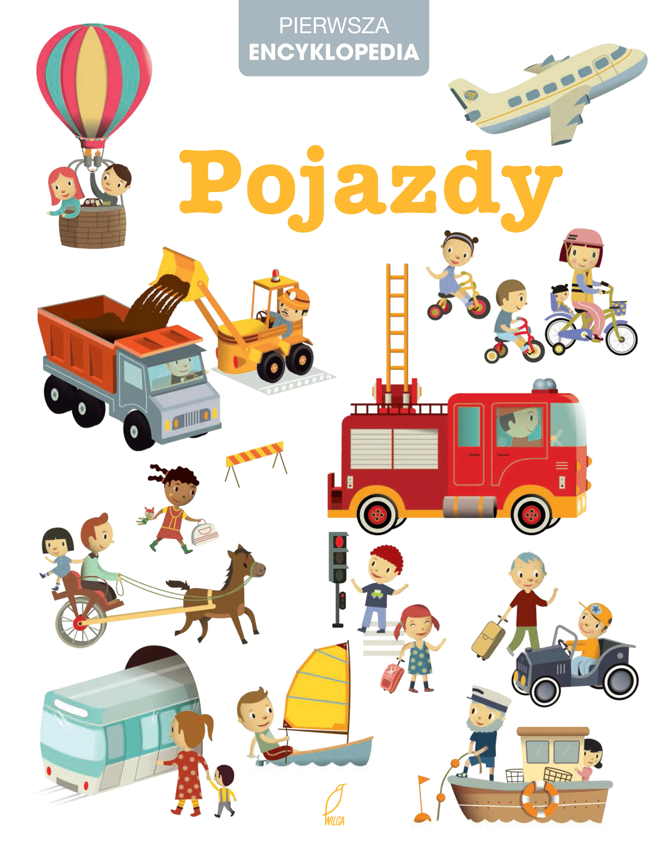 Książka - Pierwsza encyklopedia. Pojazdy