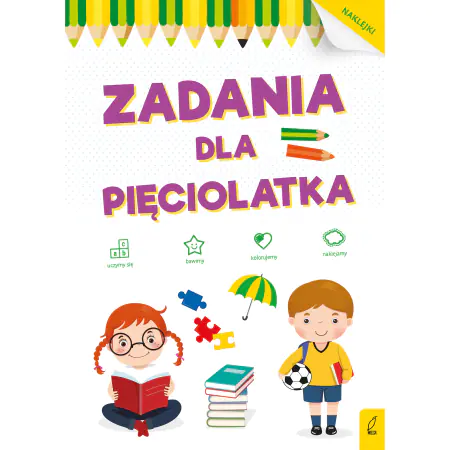 Książka - Zadania dla pięciolatka. Akademia malucha