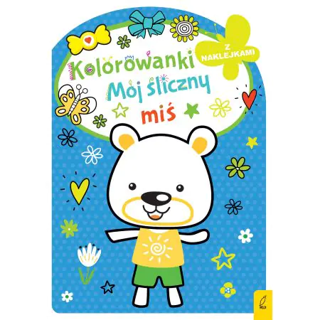 Książka - Książka Kolorowanka z wykrojnikiem. Mój śliczny