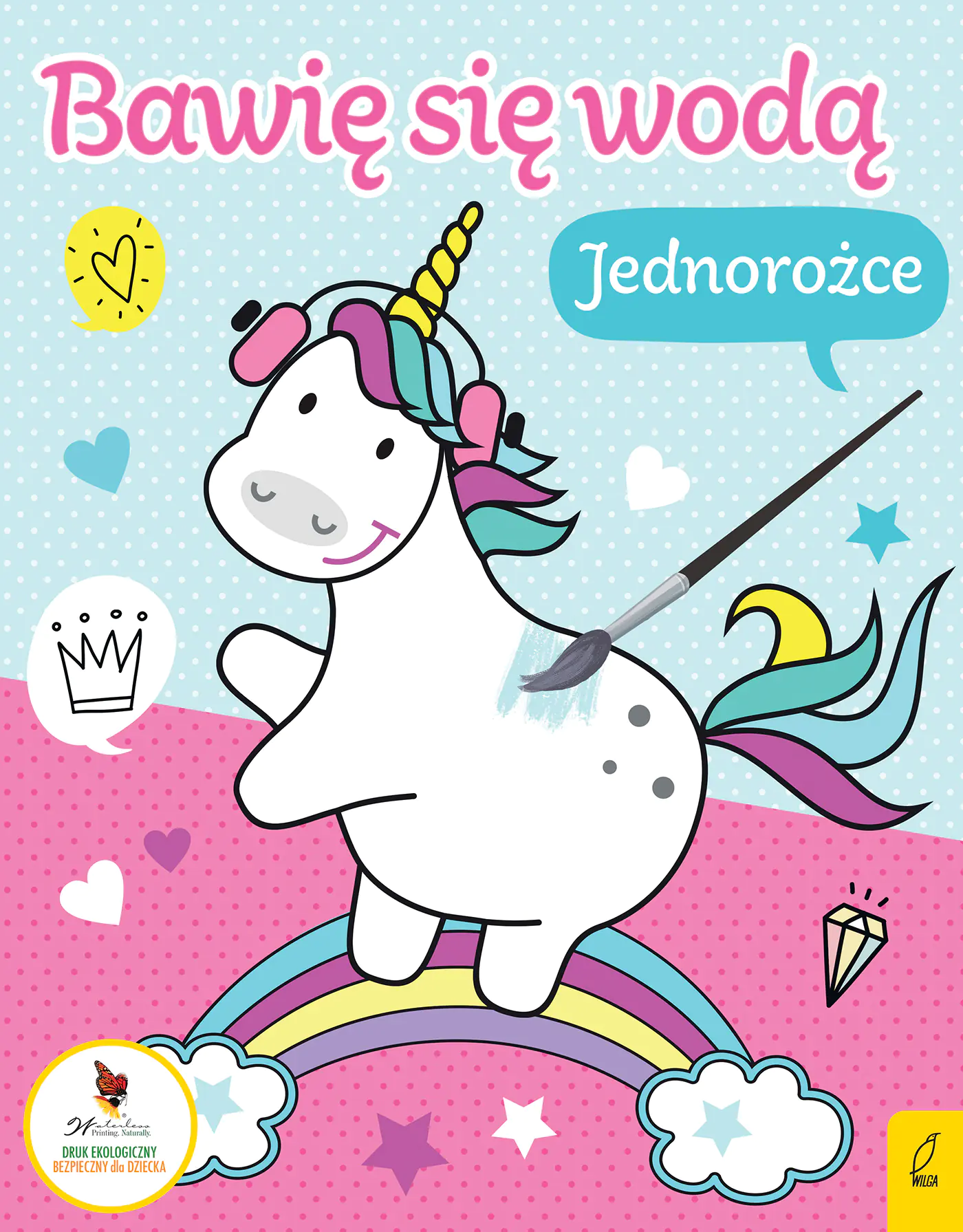 Książka - Bawię się wodą. Jednorożce