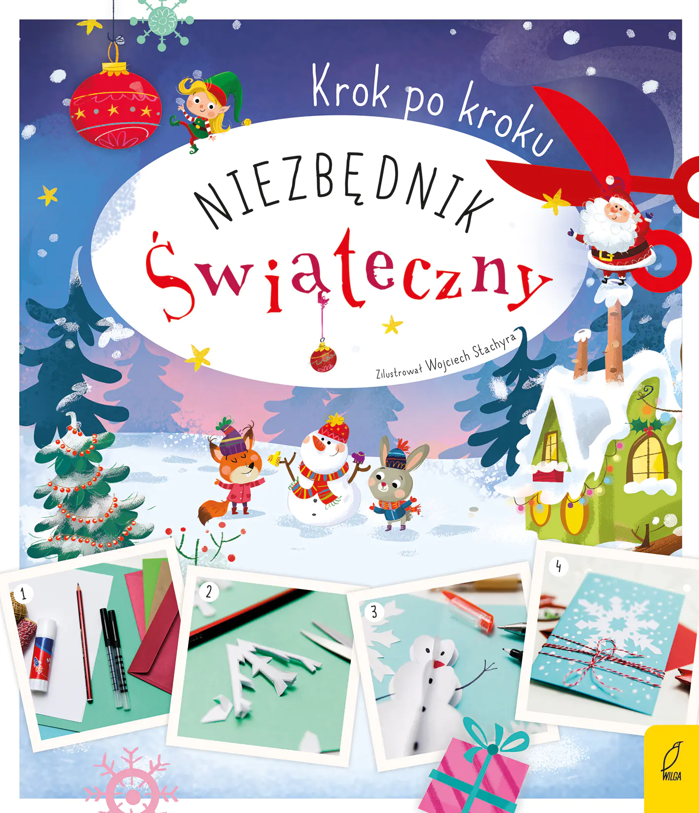 Książka - Rysowanie krok po kroku. Niezbędnik świąteczny