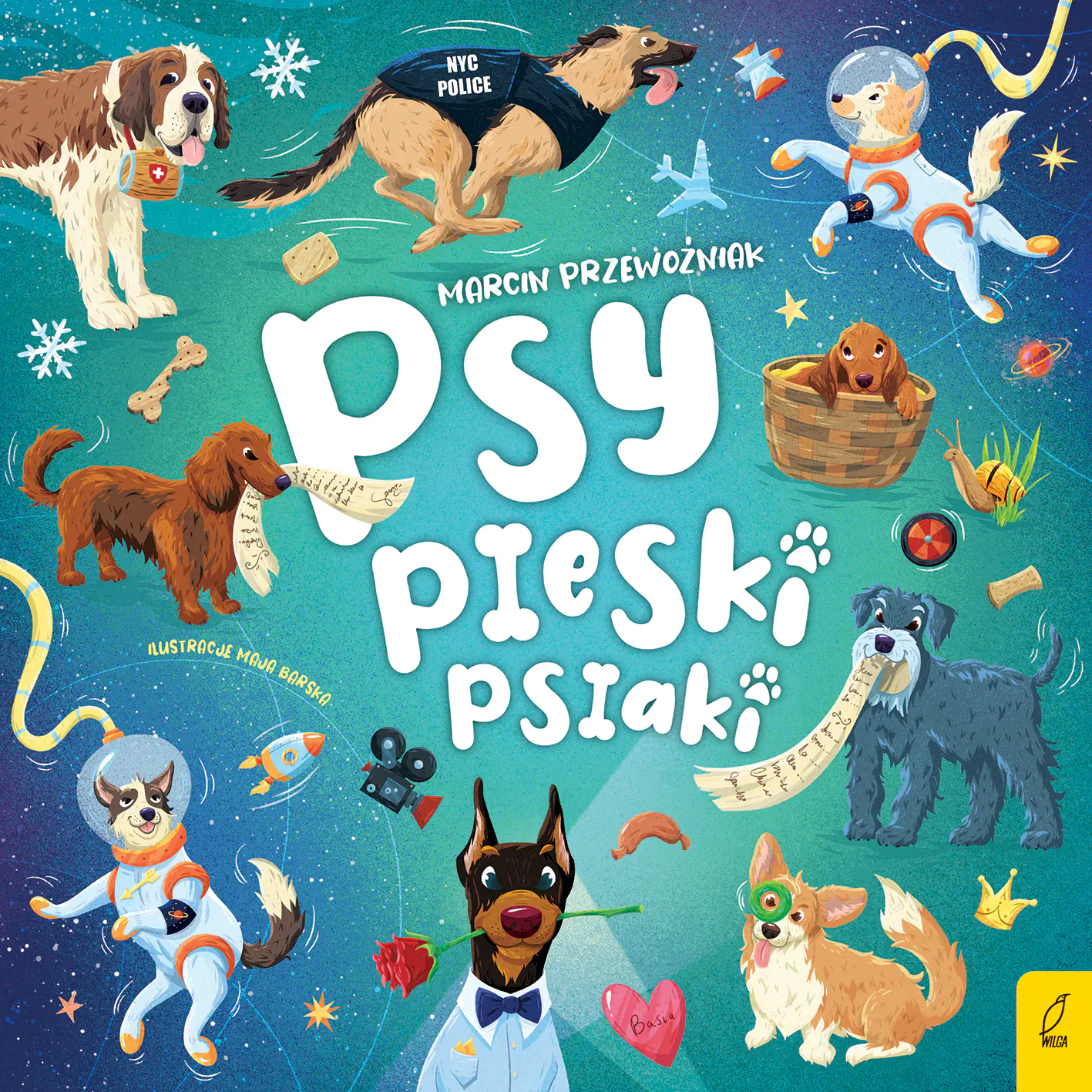 Książka - Psy, pieski, psiaki