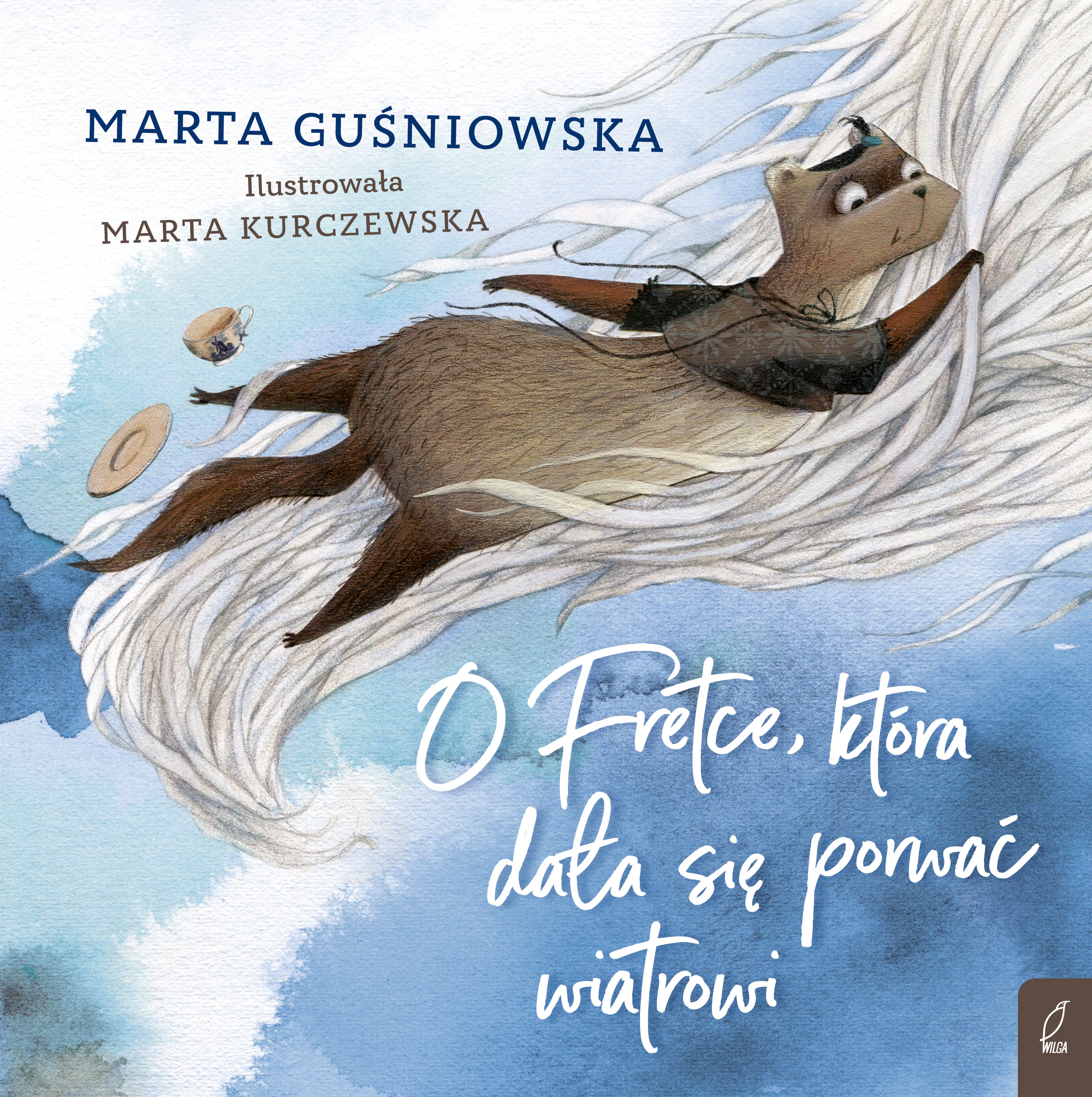 Książka - O Fretce, która dała się porwać wiatrowi