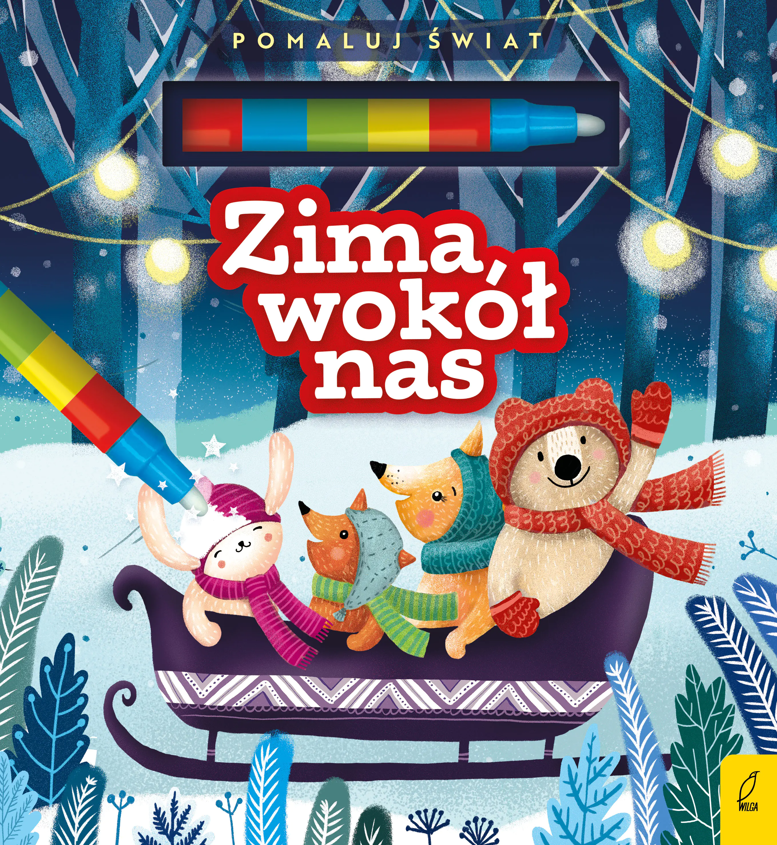 Książka - Flamaster wodny. Zima wokół nas
