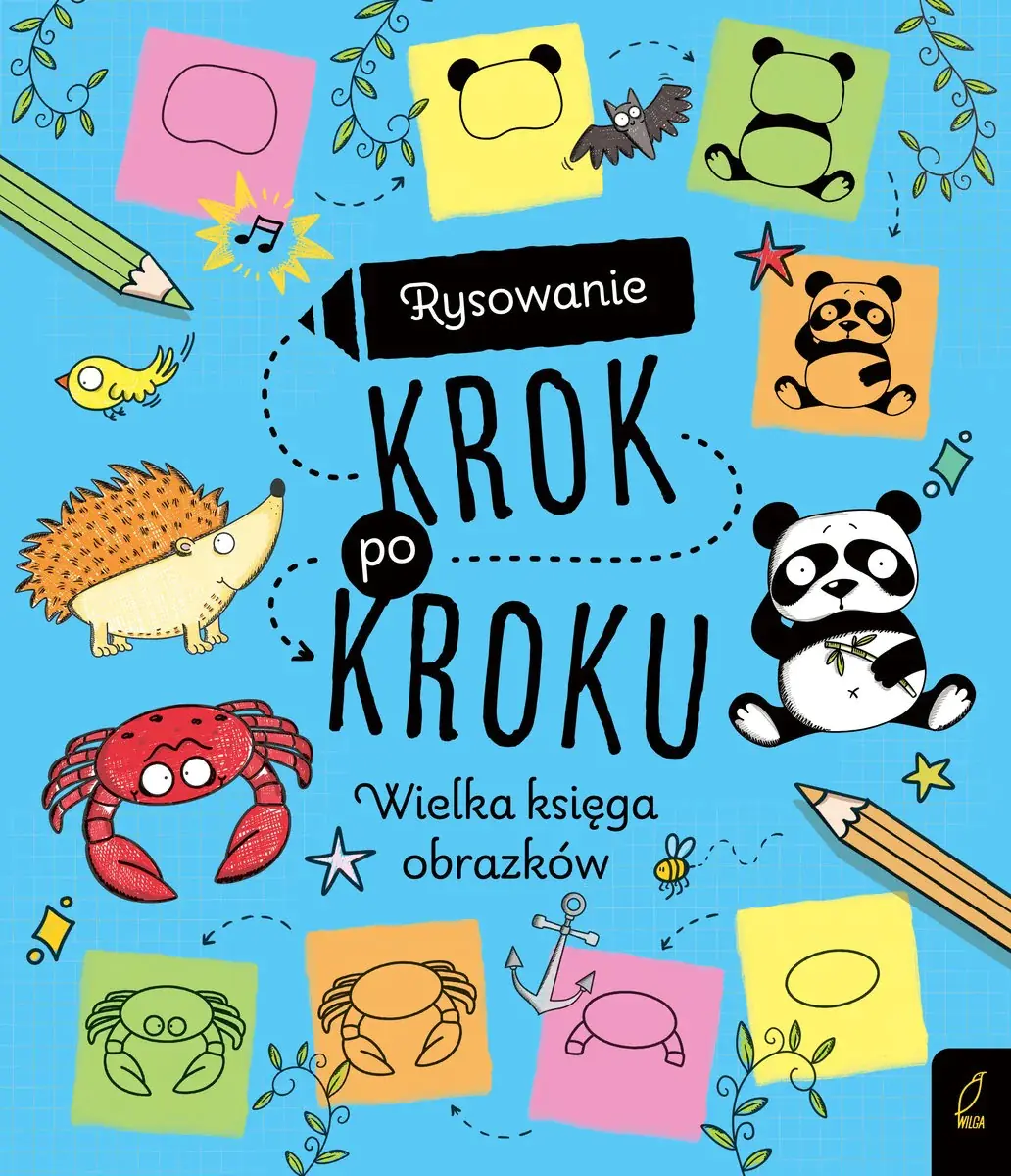 Książka - Wielka księga obrazków. Rysowanie krok po kroku