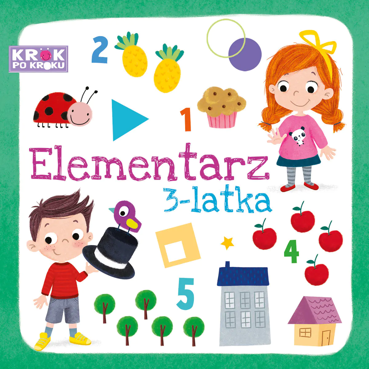 Książka - Elementarz 3-latka. Krok po kroku