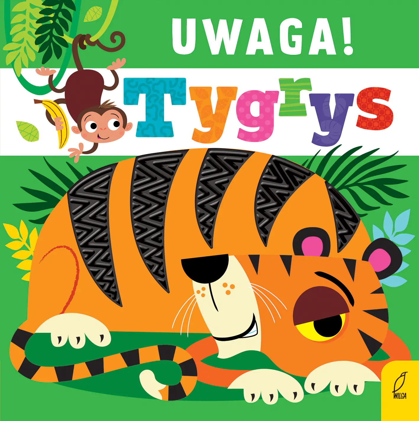 Książka - Uwaga, tygrys!