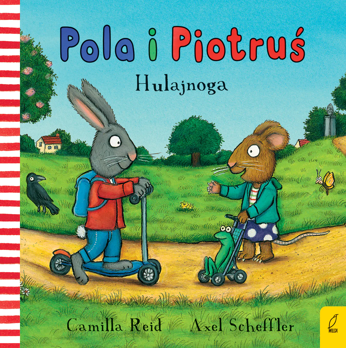 Książka - Hulajnoga. Pola i Piotruś