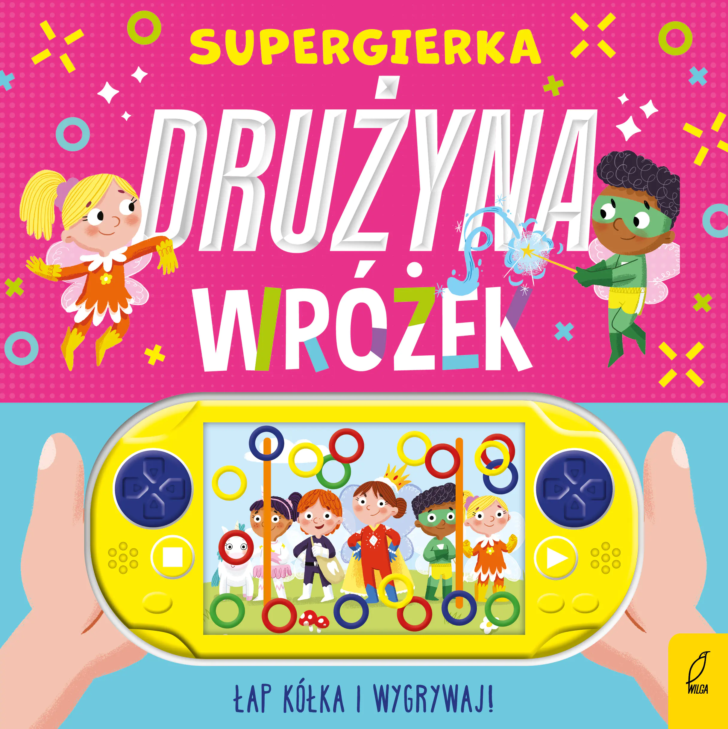 Książka - Drużyna wróżek. Supergierka