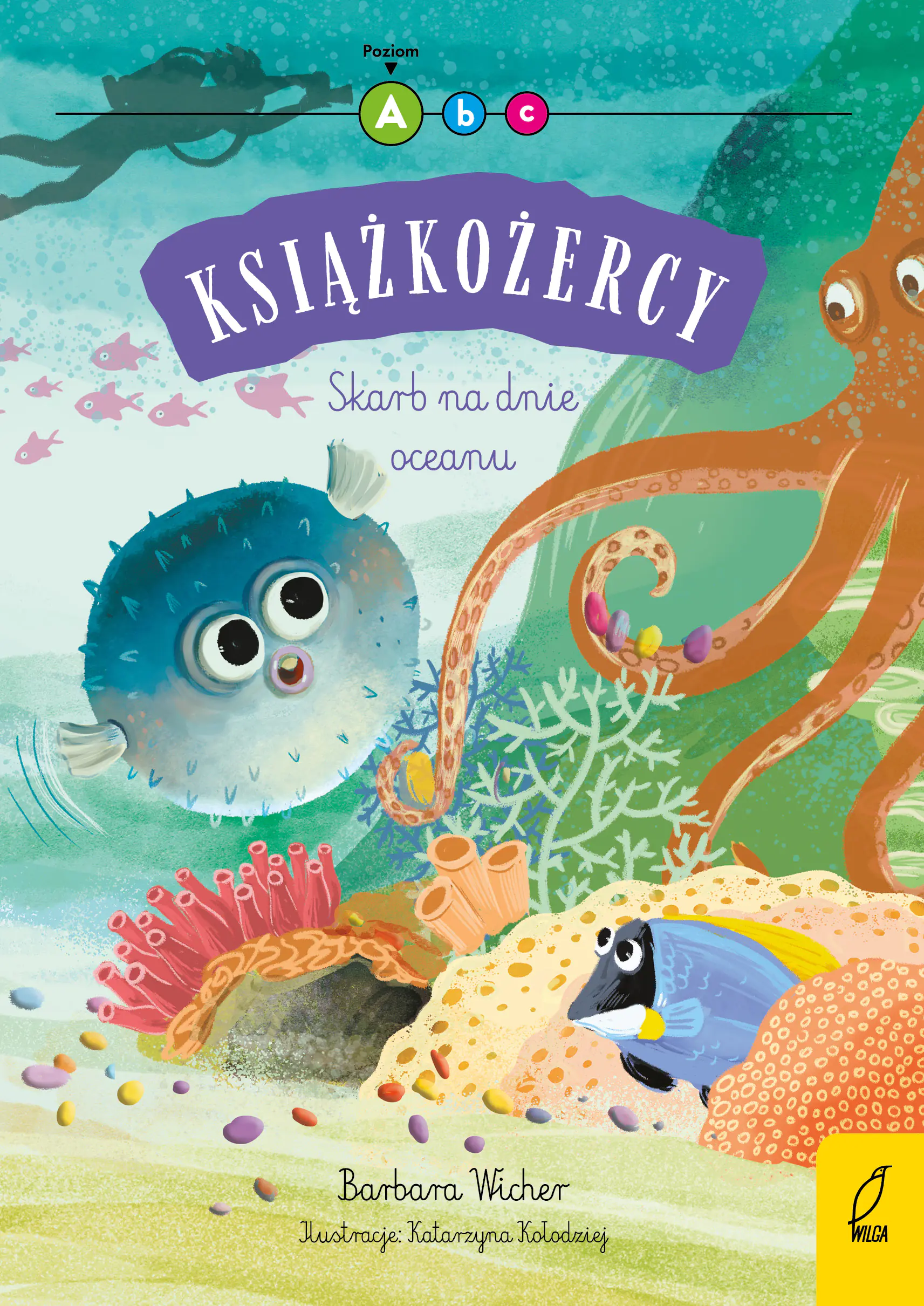 Książka - Skarb na dnie oceanu. Książkożercy. Poziom A