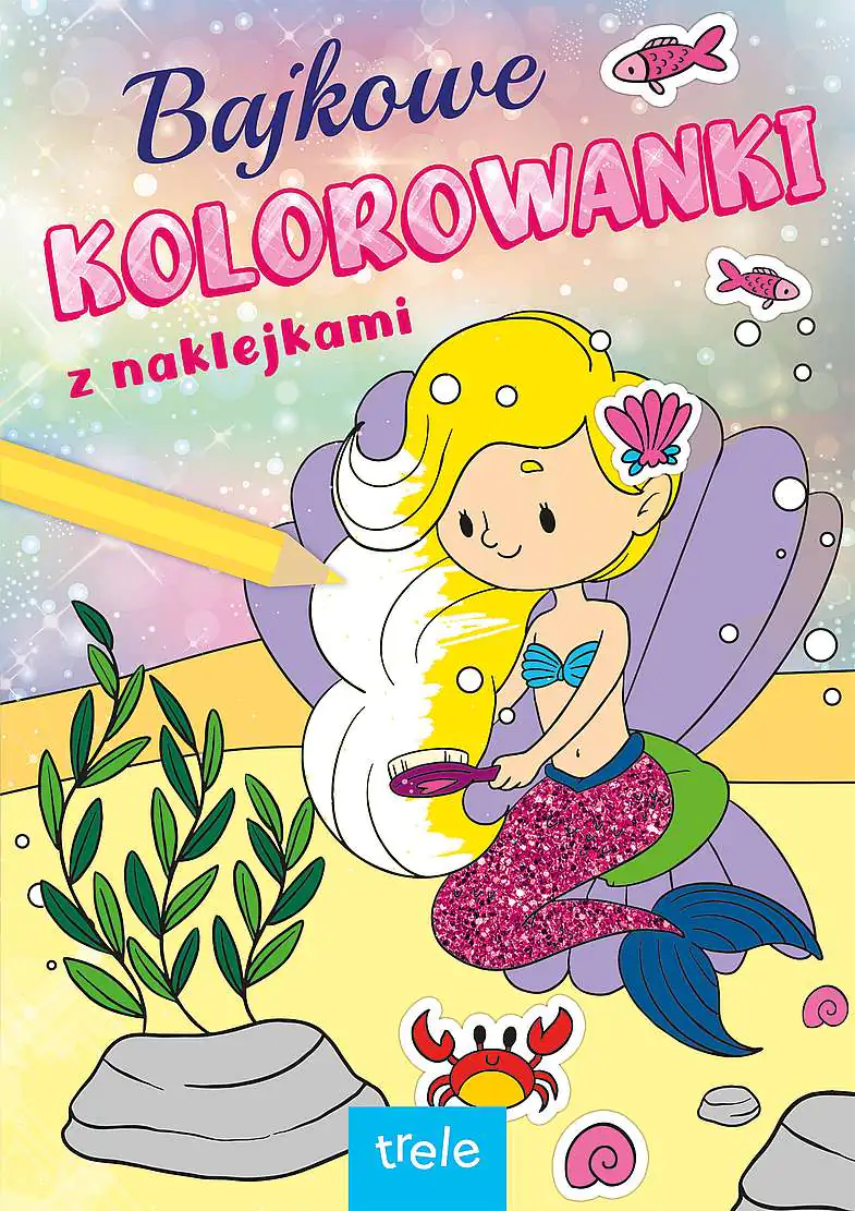Książka - Bajkowe kolorowanki. Księżniczki