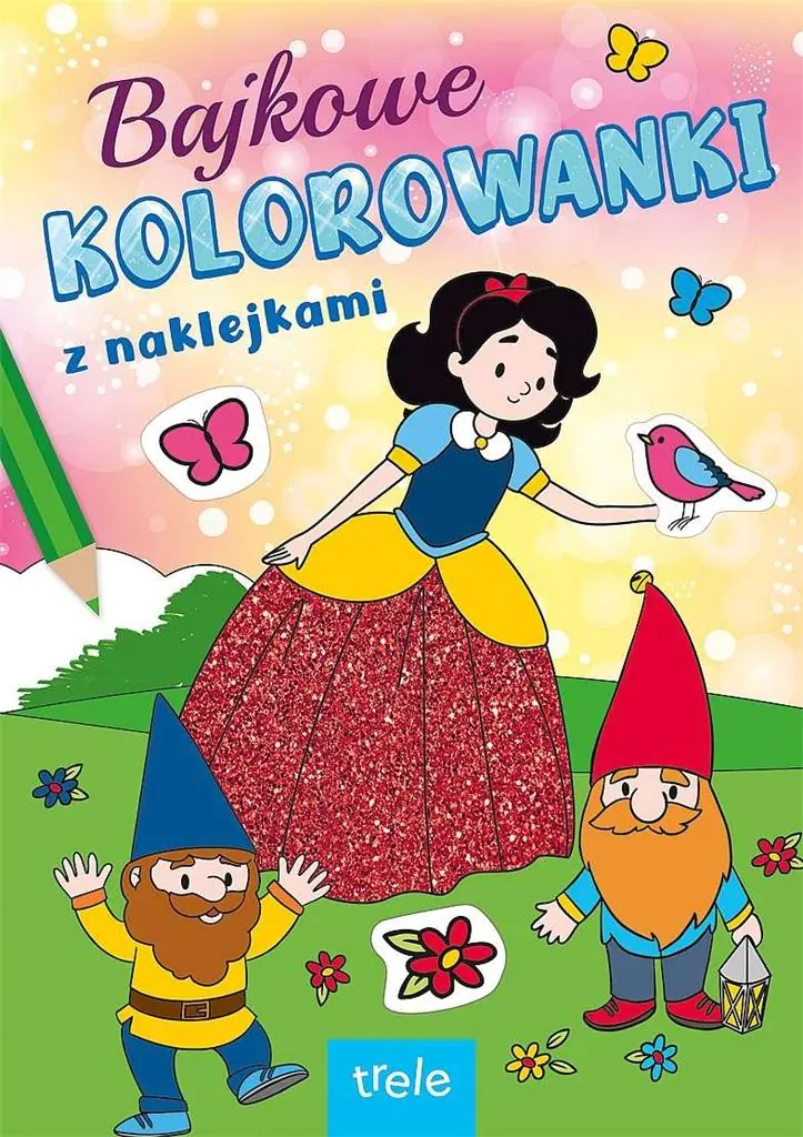 Książka - Bajkowe kolorowanki. Bajkowe postaci