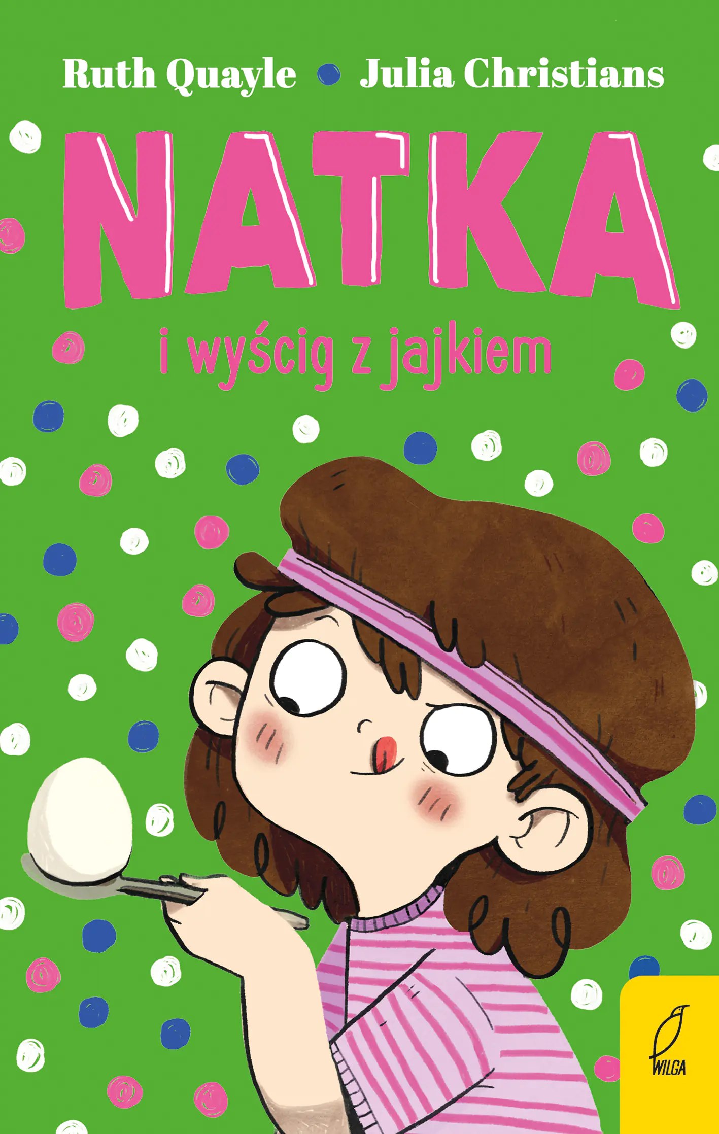 Książka - Natka i wyścig z jajkiem. Tom 4