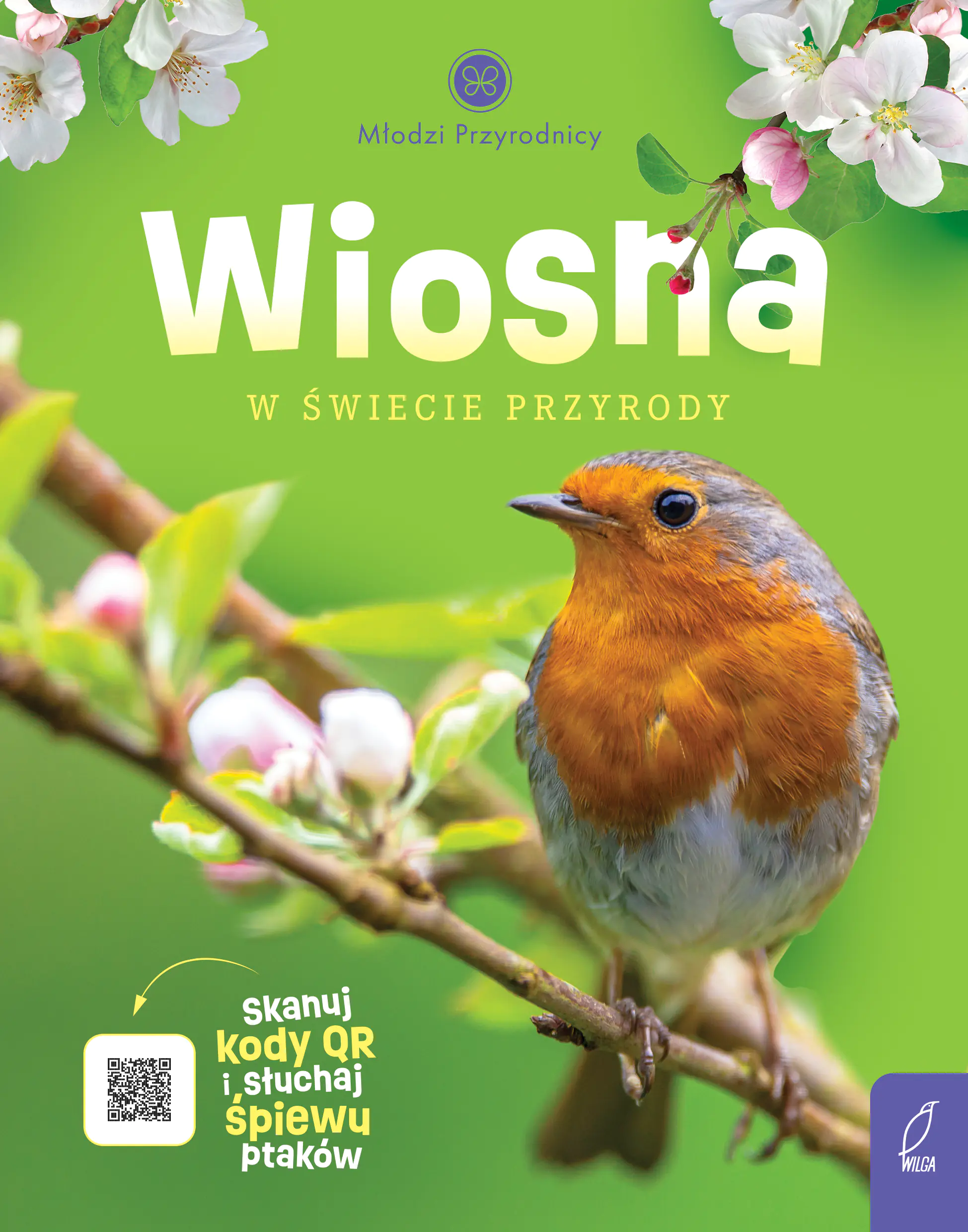 Książka - Wiosna w świecie przyrody. Młodzi przyrodnicy
